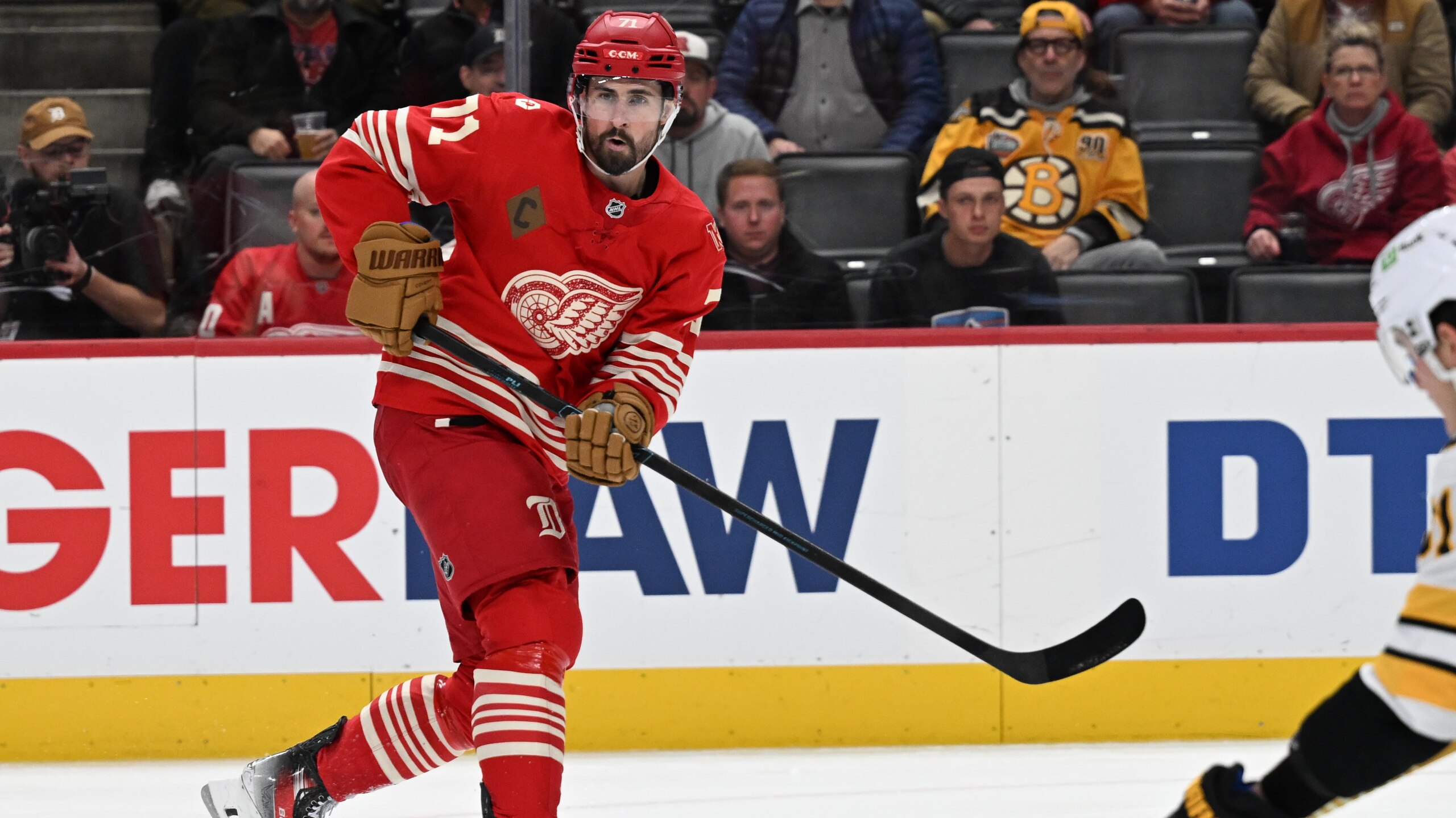 NHL: DEC 02 Bruins at Red Wings