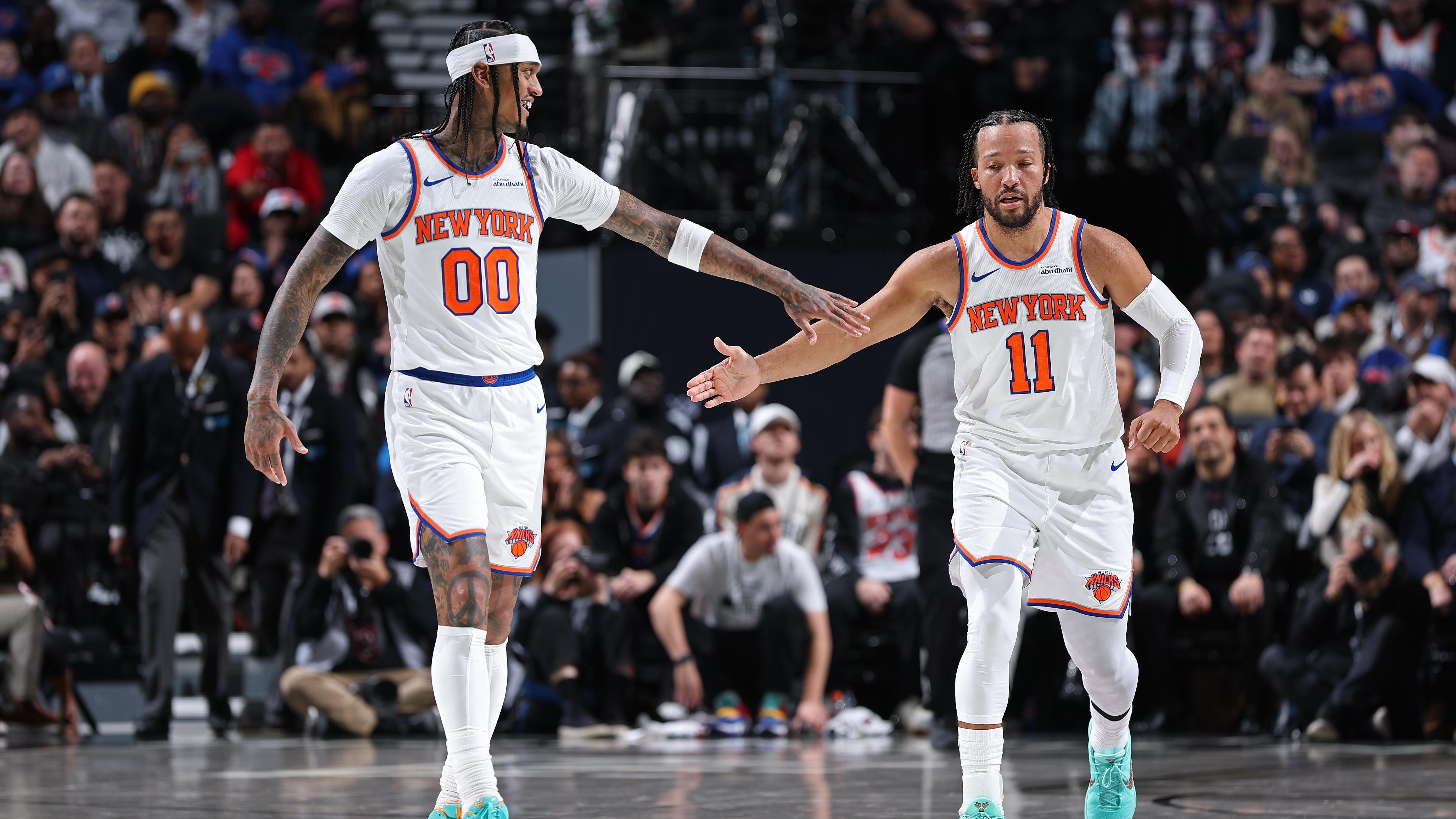 New York Knicks v Brooklyn Nets