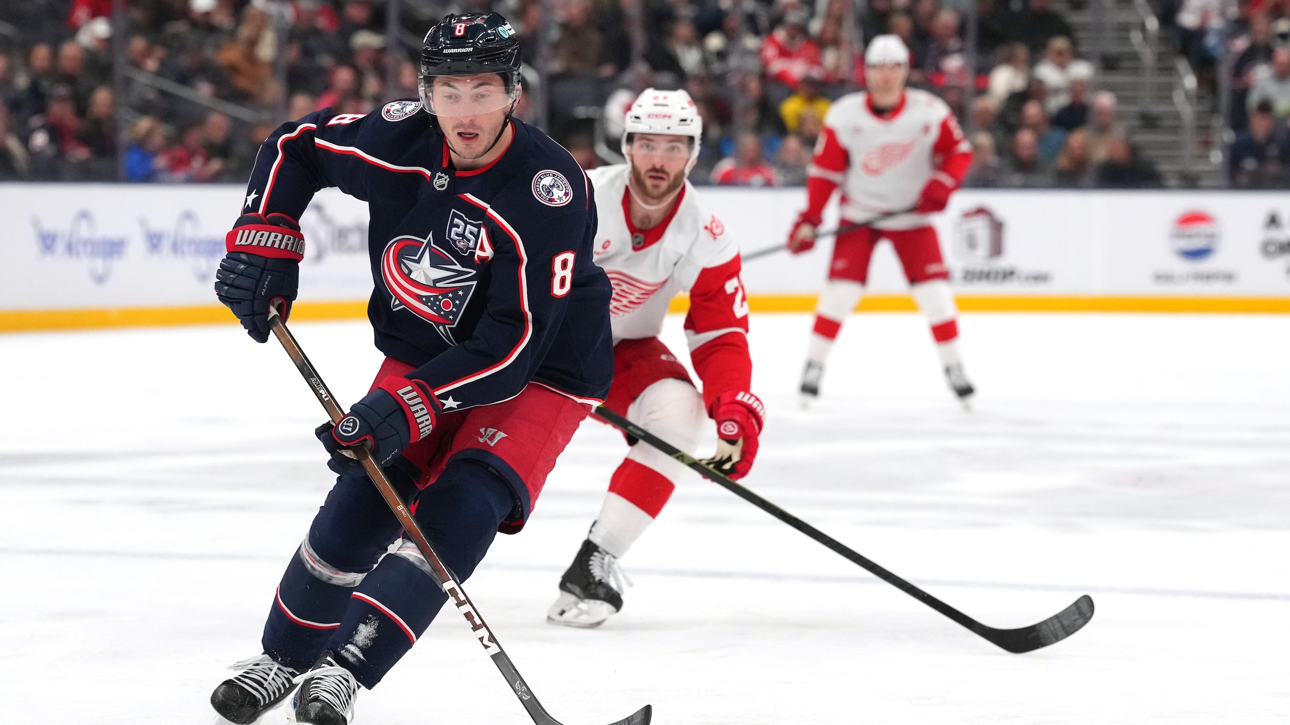 Detroit Red Wings v Columbus Blue Jackets