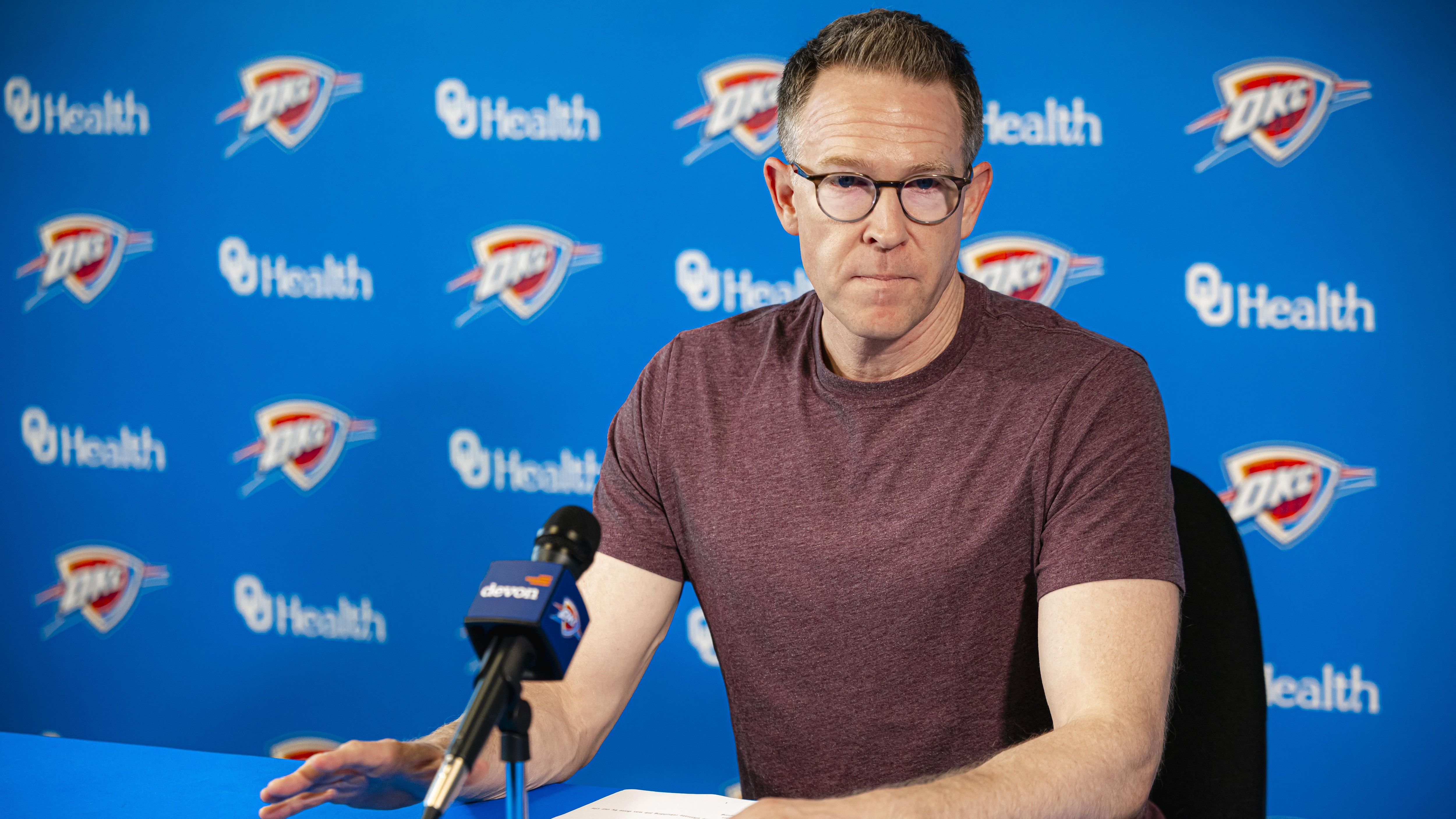 Sam Presti End of Season Media Availability