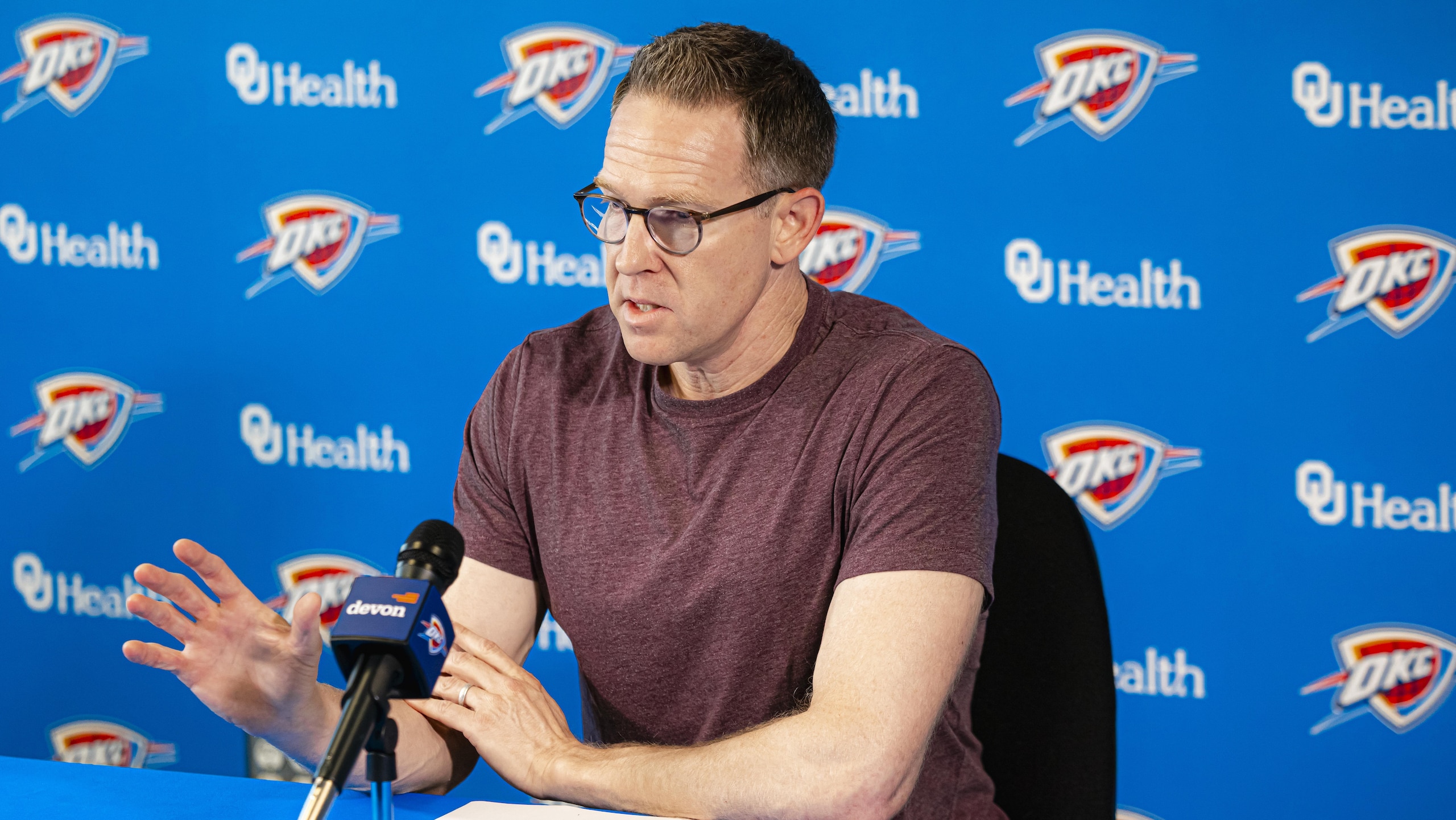 Sam Presti End of Season Media Availability Sam Presti End of Season Media Availability