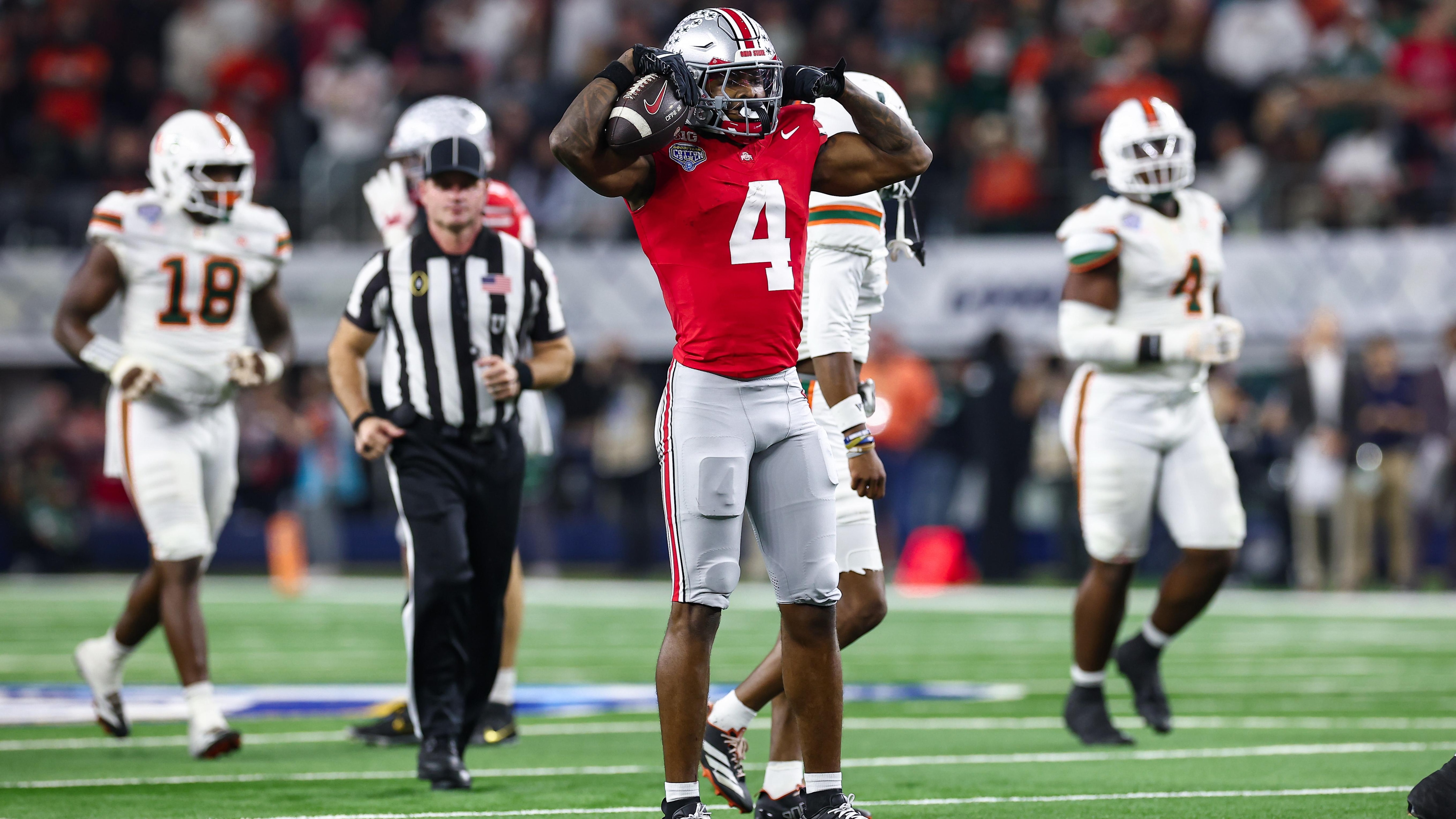 COLLEGE FOOTBALL: DEC 31 College Football Playoff Quarterfinal at the Goodyear Cotton Bowl Classic Miami vs Ohio State