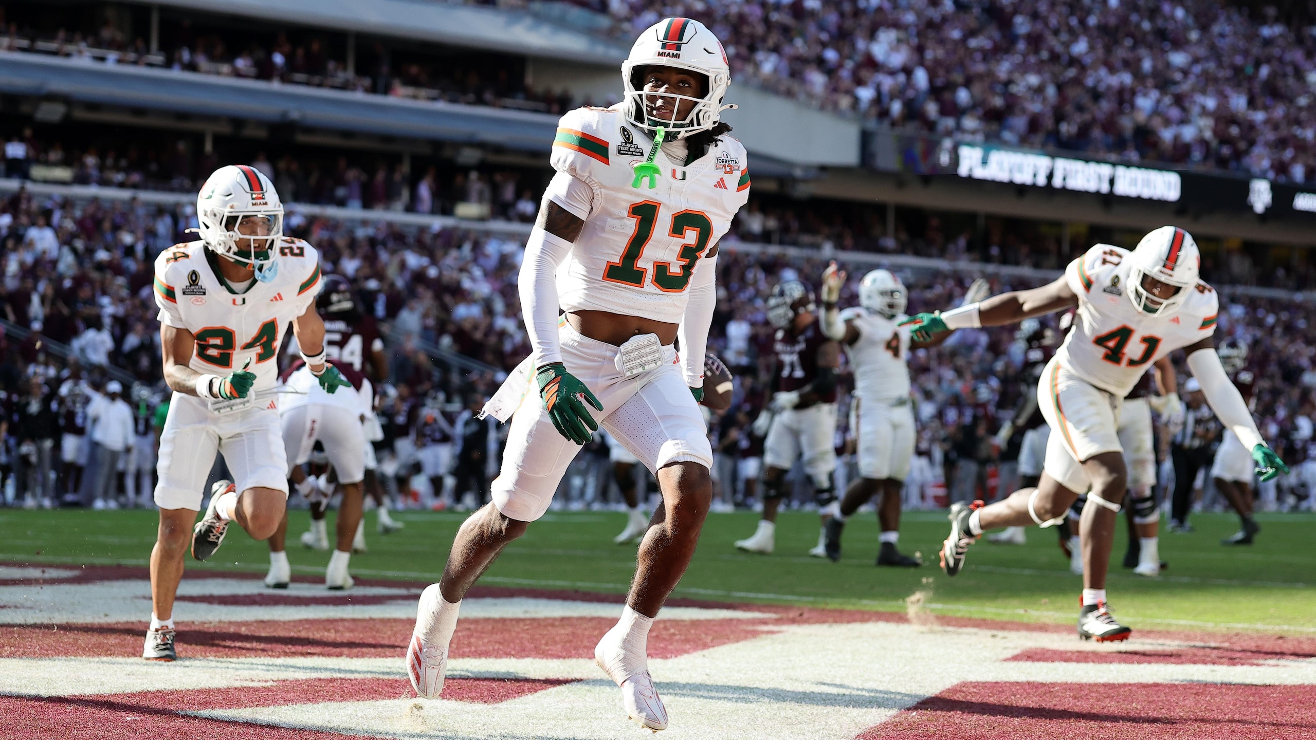 2025 College Football Playoff First Round Game - Miami v Texas A&M 2025 College Football Playoff First Round Game - Miami v Texas A&M