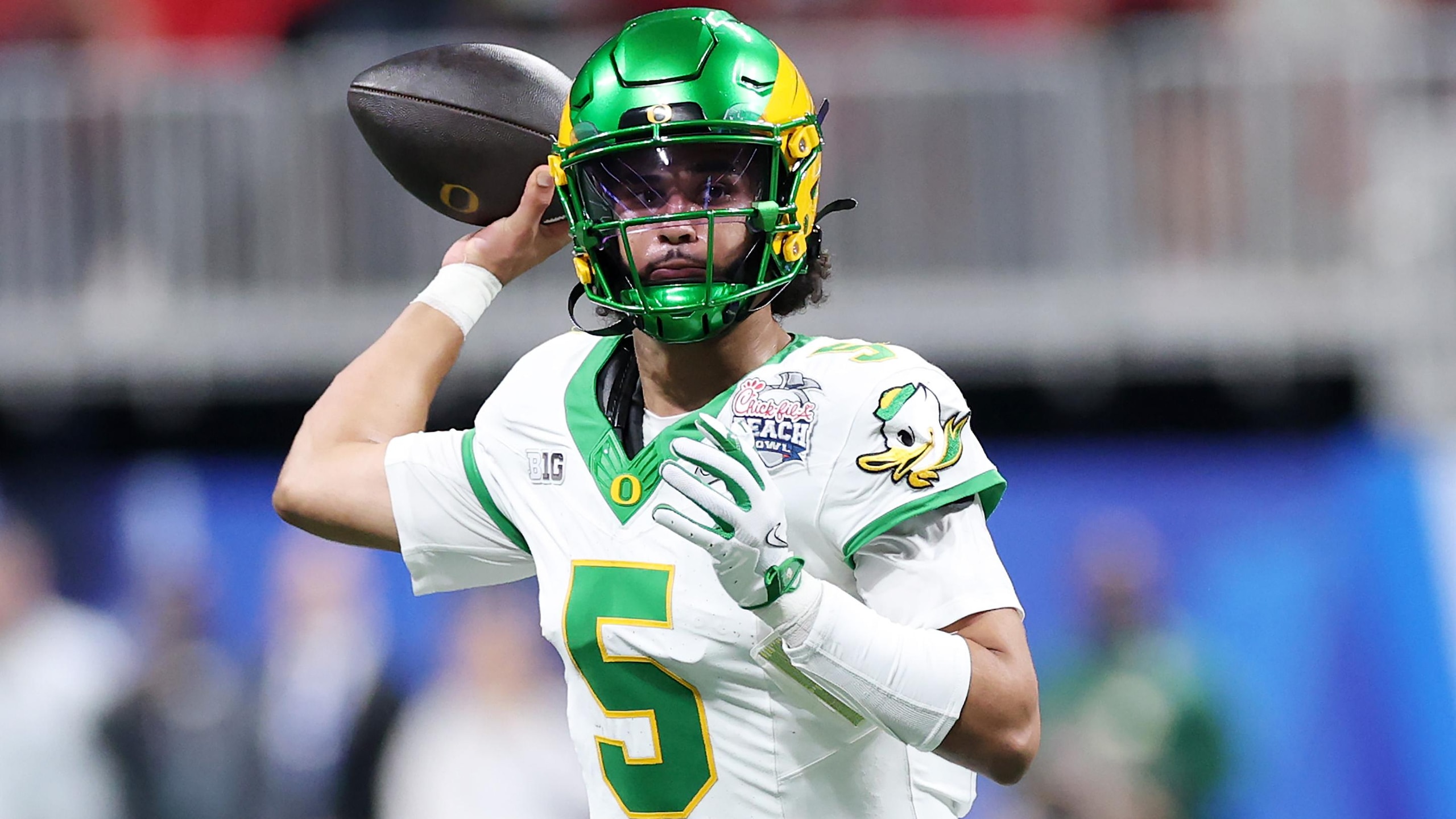 College Football Playoff Semifinal - Chick-fil-A Peach Bowl: Oregon v Indiana