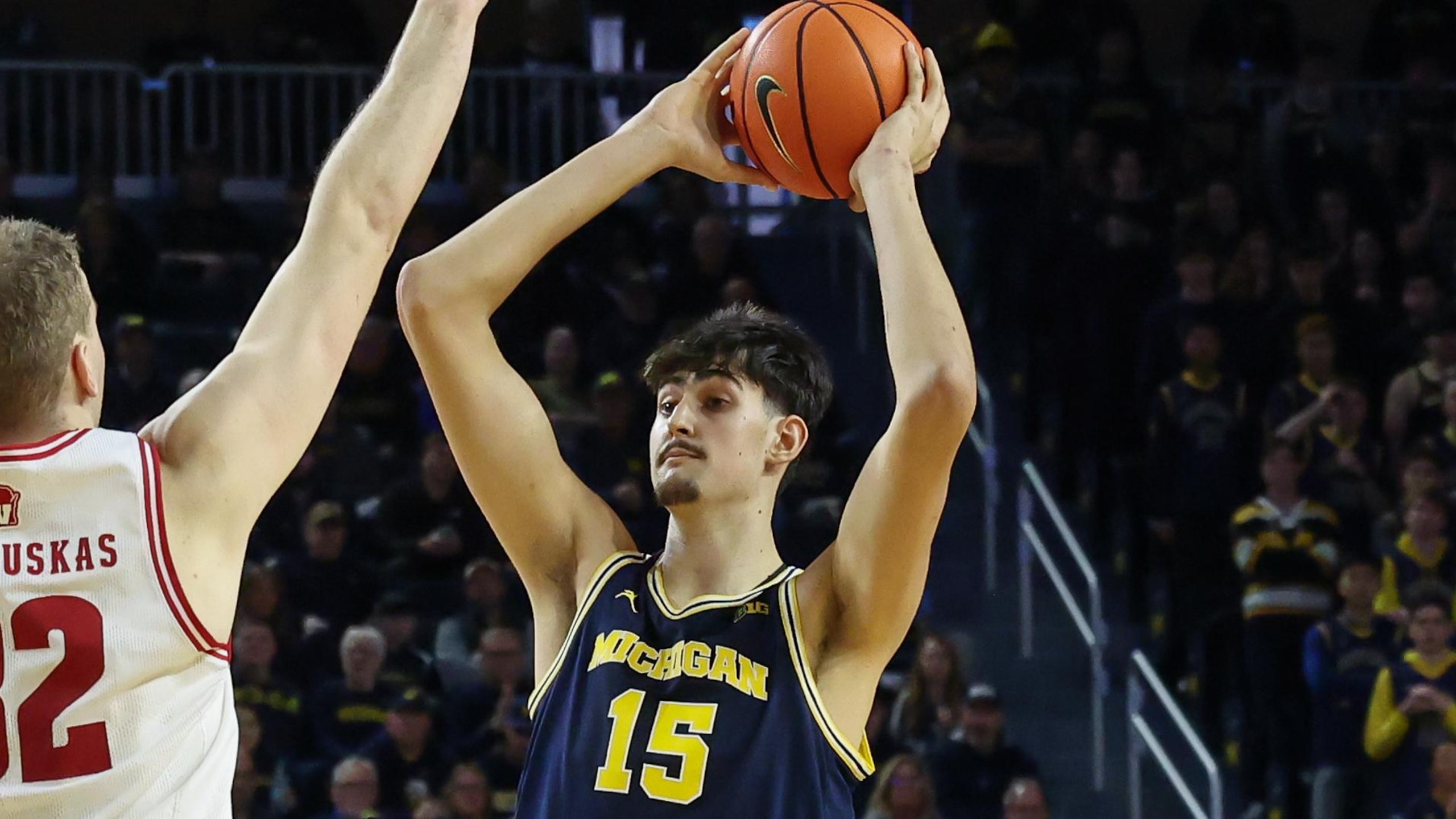 COLLEGE BASKETBALL: JAN 10 Wisconsin at Michigan