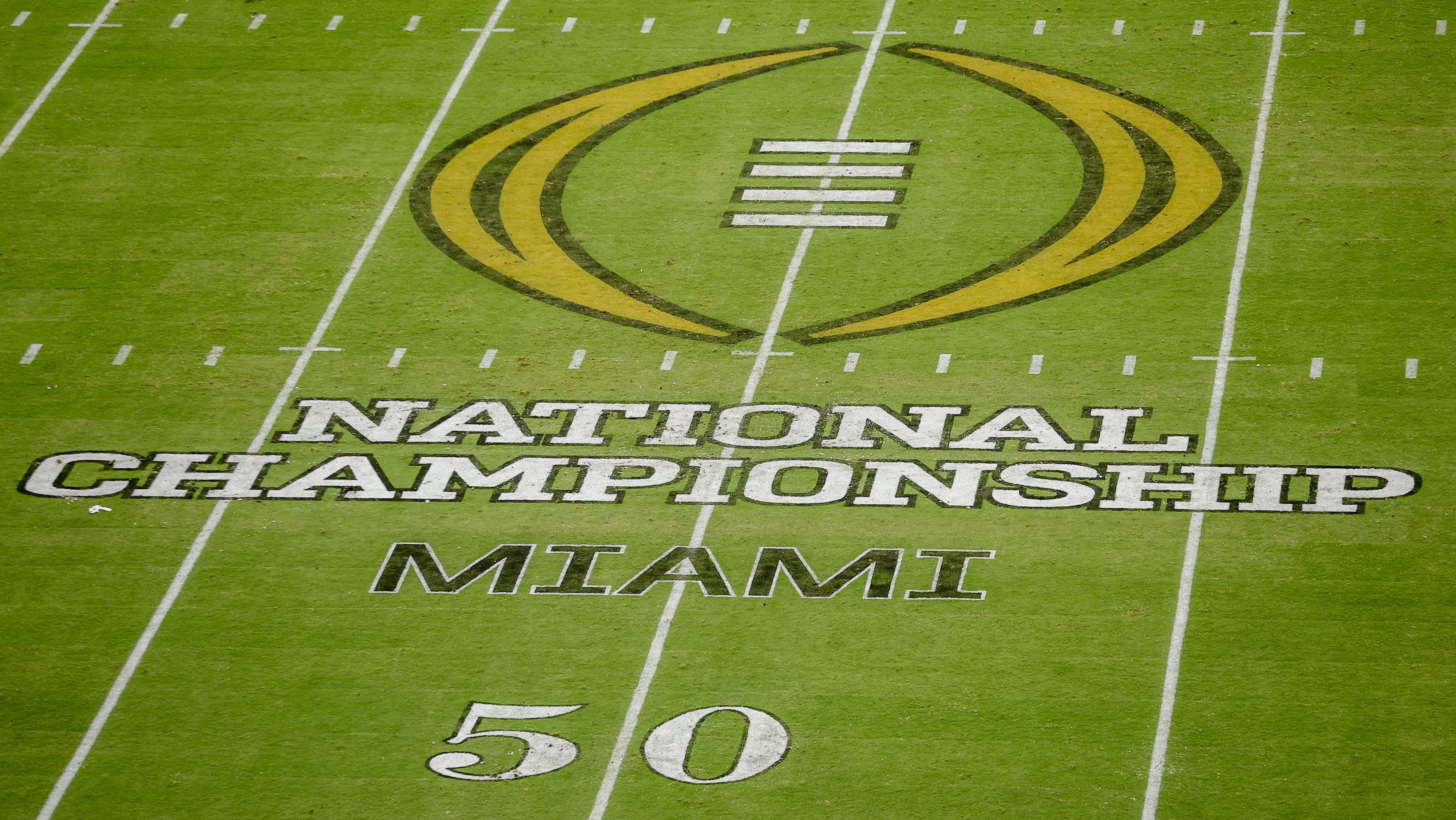 COLLEGE FOOTBALL: JAN 19 College Football Playoff National Championship Presented by AT&T Indiana vs Miami