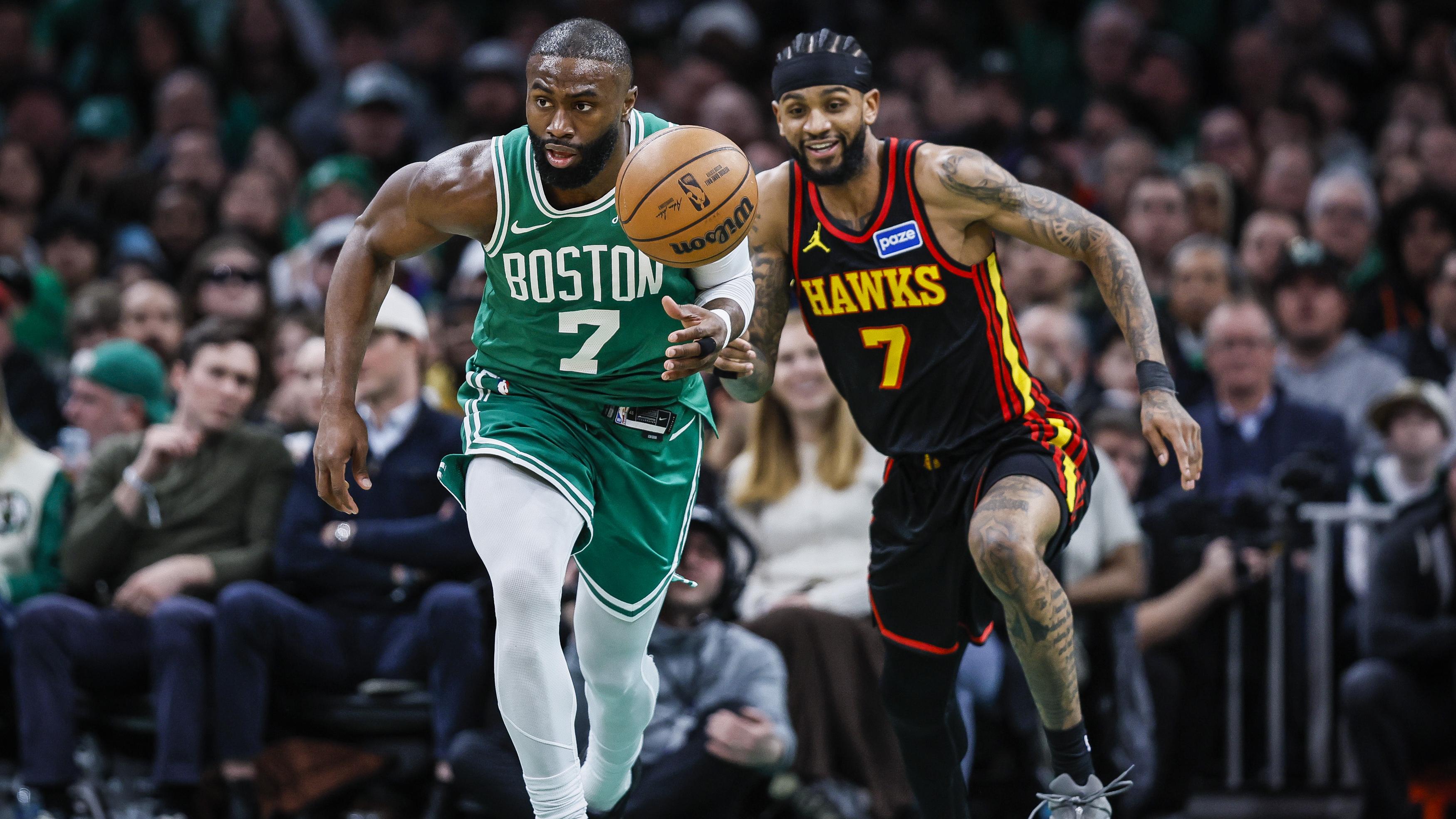 Vengeful Hawks swoop into town and leave with win as Celtics' defensive struggles continue and sloppiness marks offense