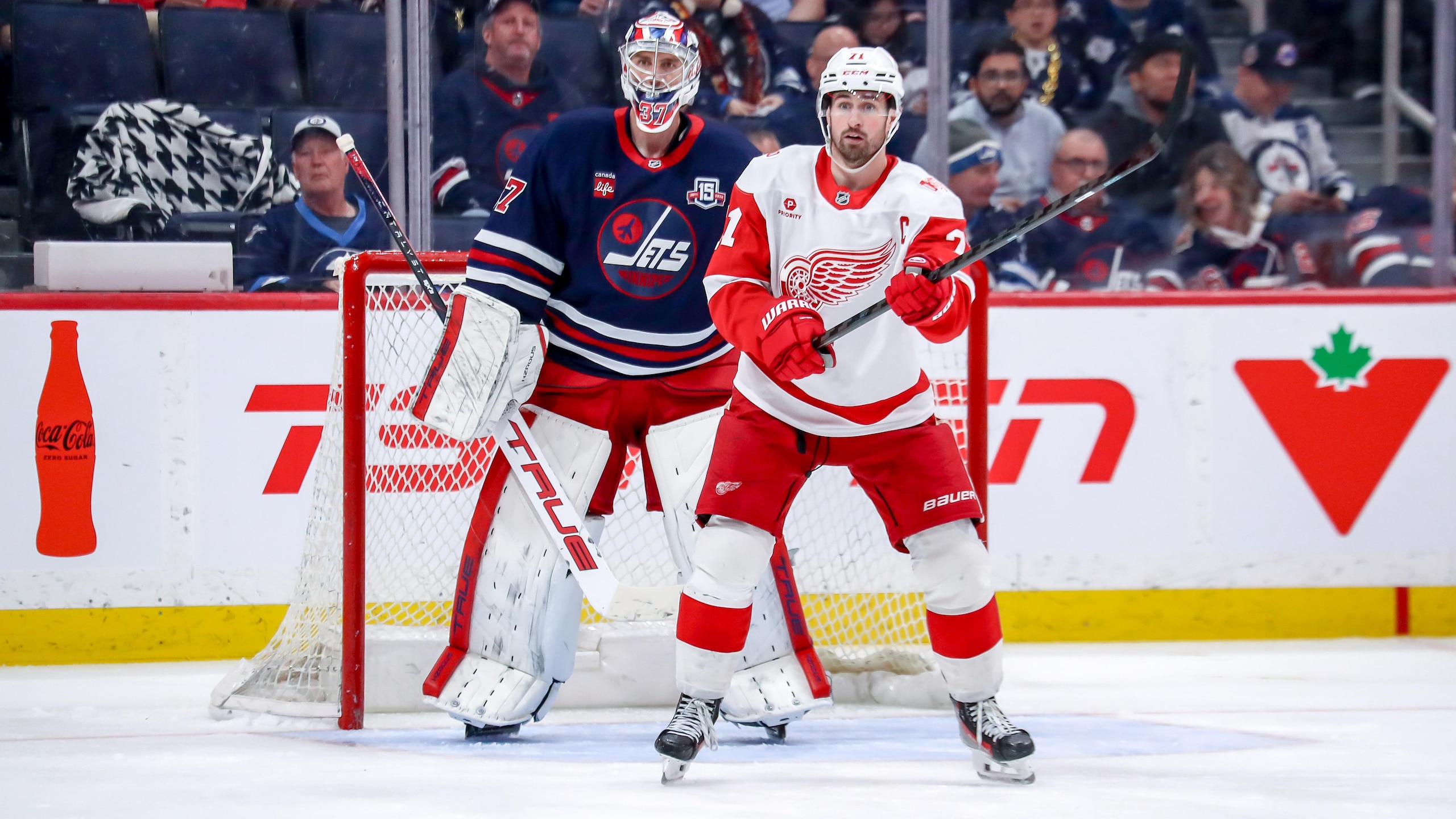 Detroit Red Wings v Winnipeg Jets