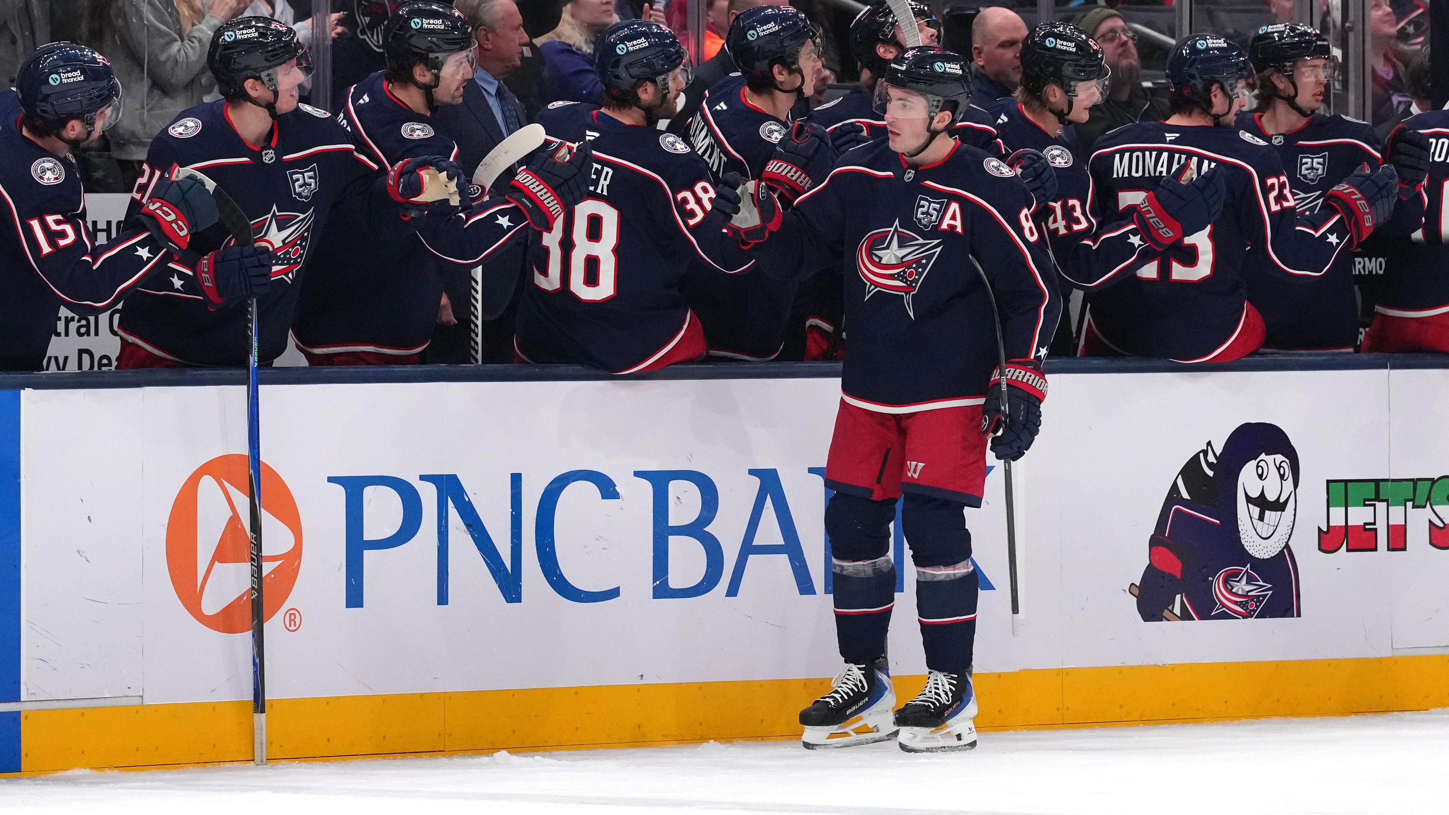 Chicago Blackhawks v Columbus Blue Jackets
