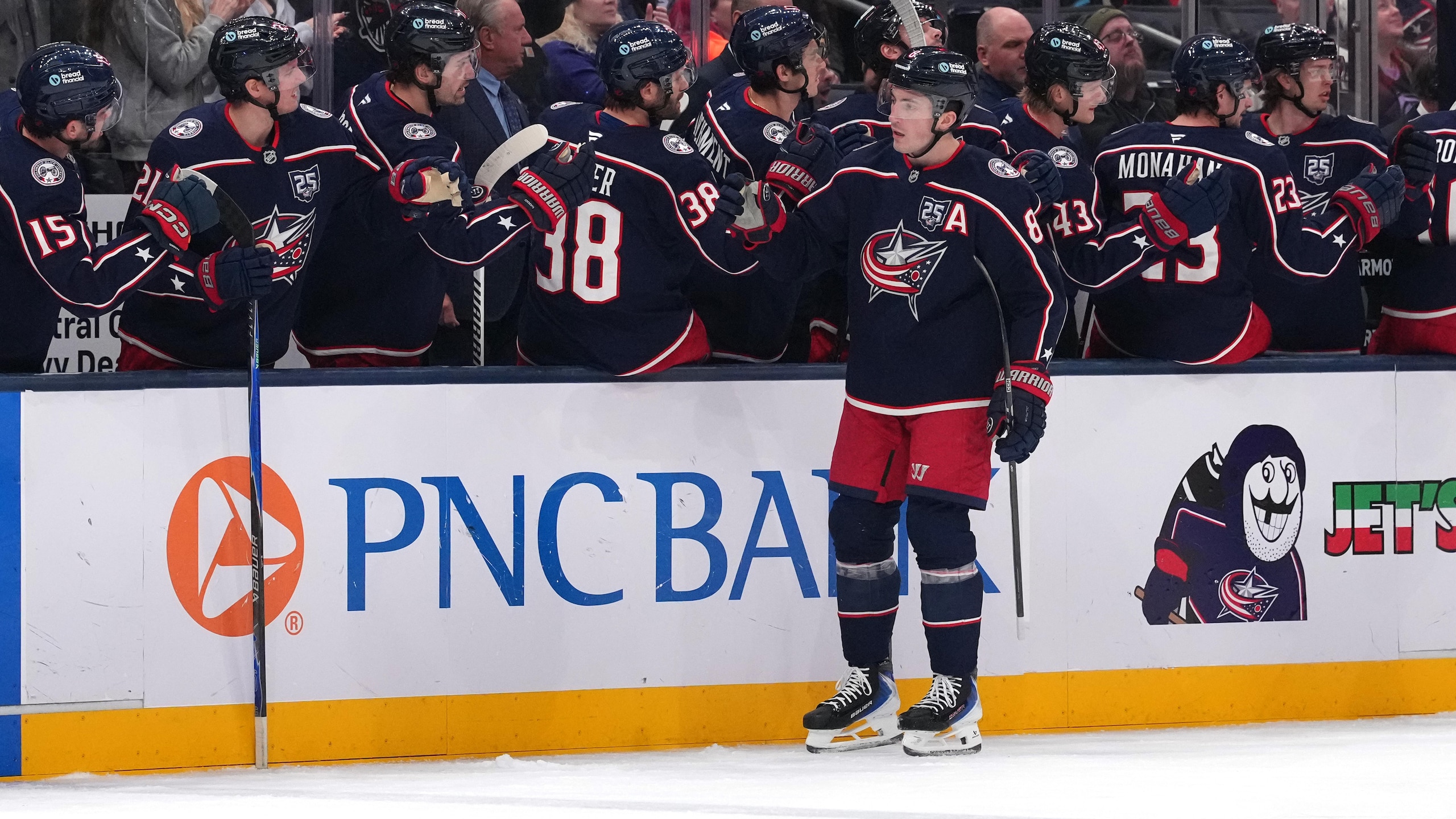 Chicago Blackhawks v Columbus Blue Jackets