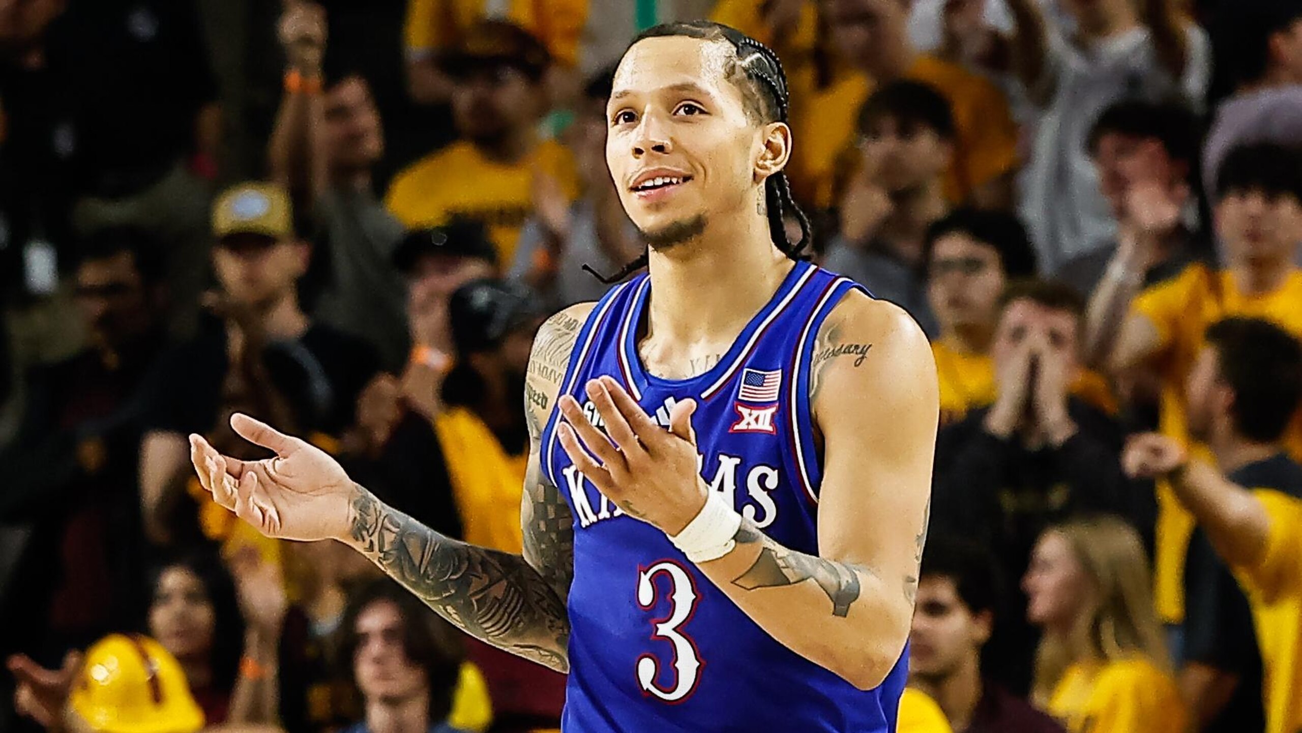 COLLEGE BASKETBALL: MAR 3 Kansas at Arizona State COLLEGE BASKETBALL: MAR 3 Kansas at Arizona State