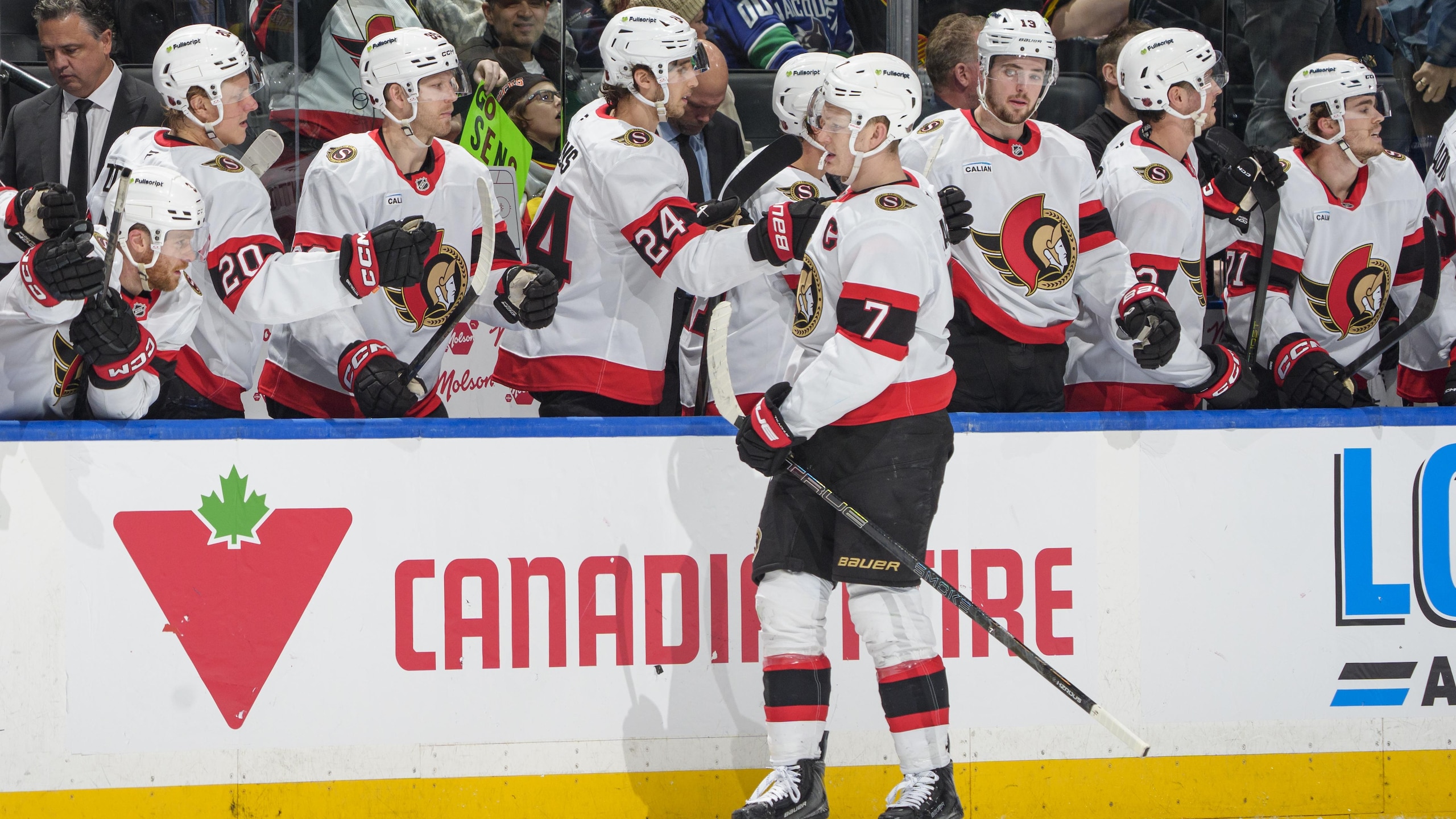 Ottawa Senators v Vancouver Canucks