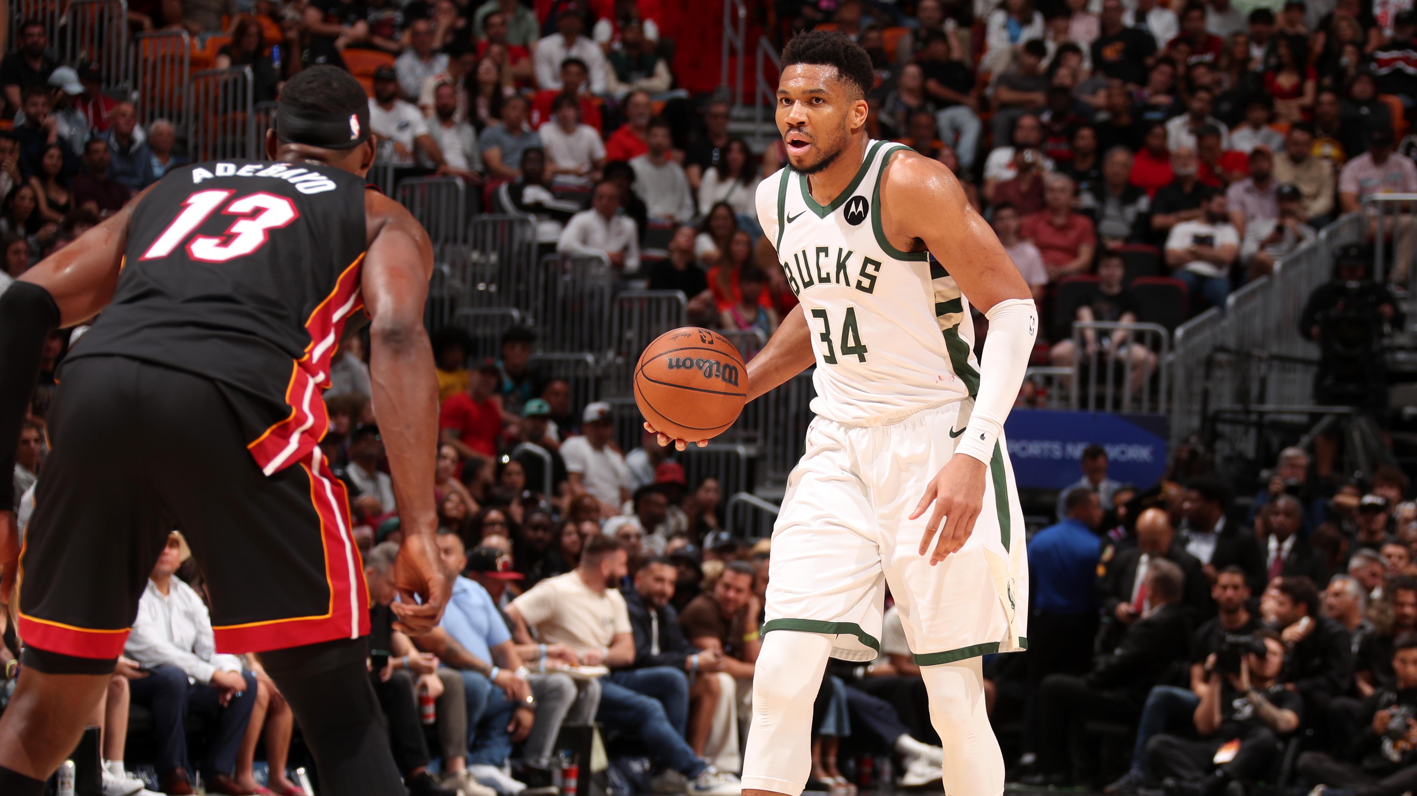 Milwaukee Bucks v Miami Heat