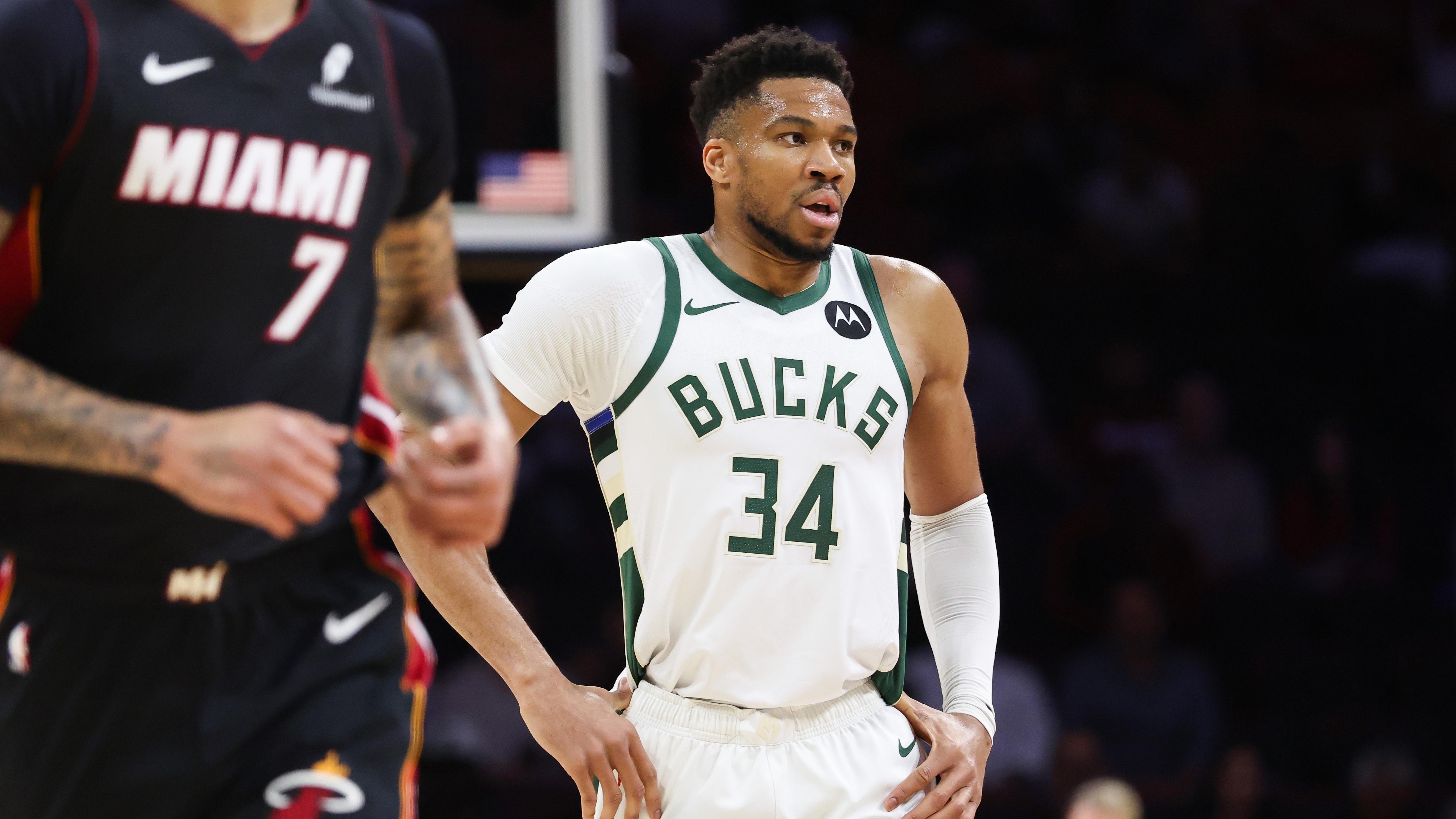 Milwaukee Bucks v Miami Heat