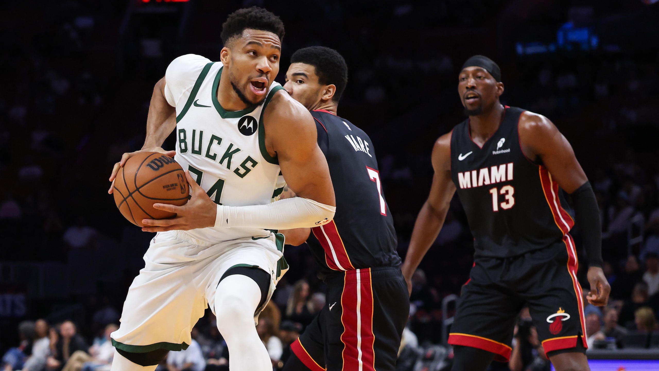 Milwaukee Bucks v Miami Heat