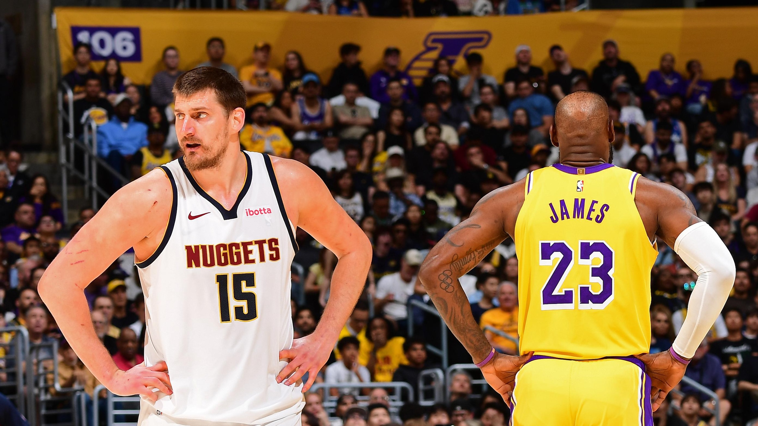Denver Nuggets v Los Angeles Lakers