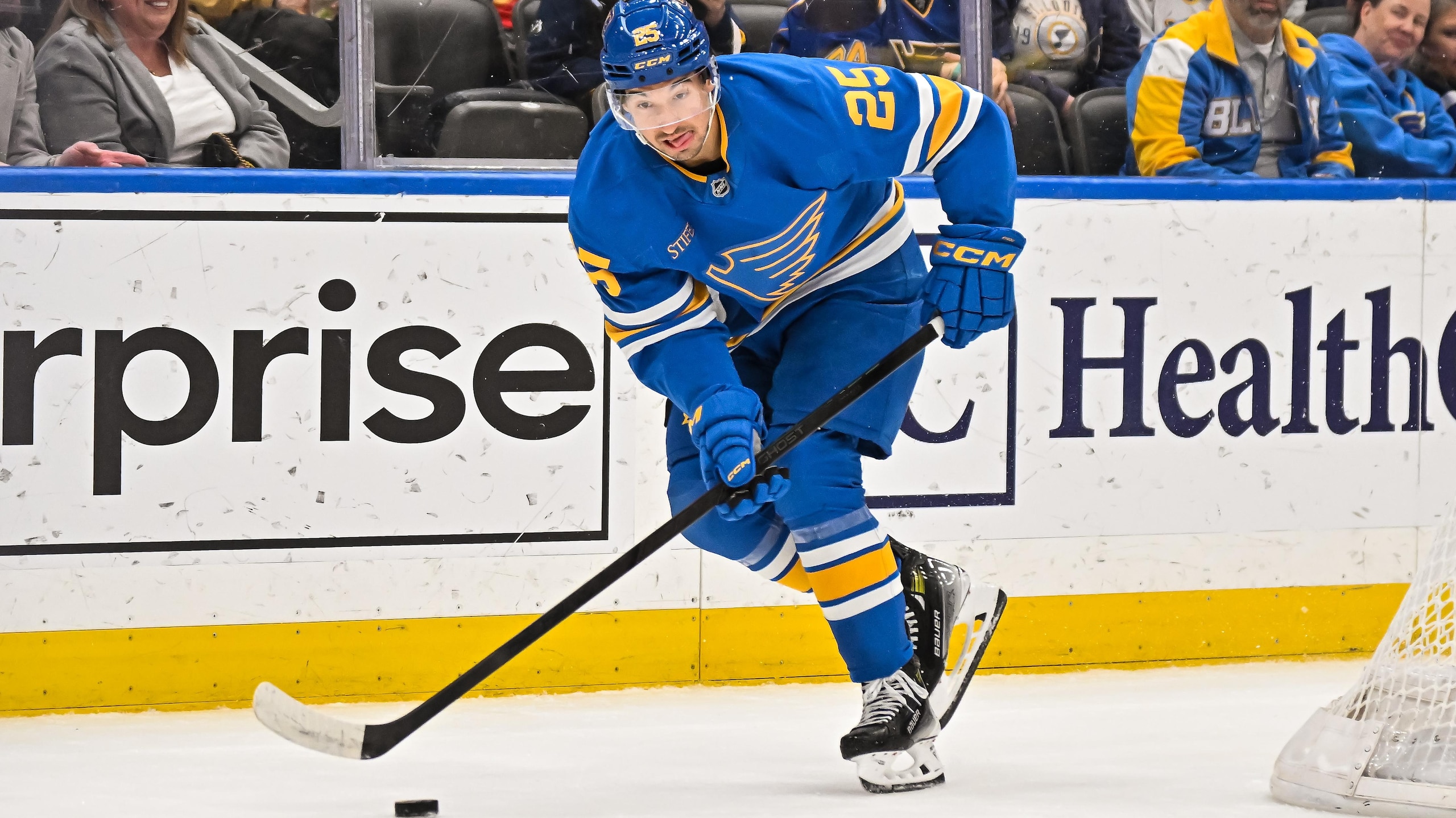 NHL: APR 09 Jets at Blues