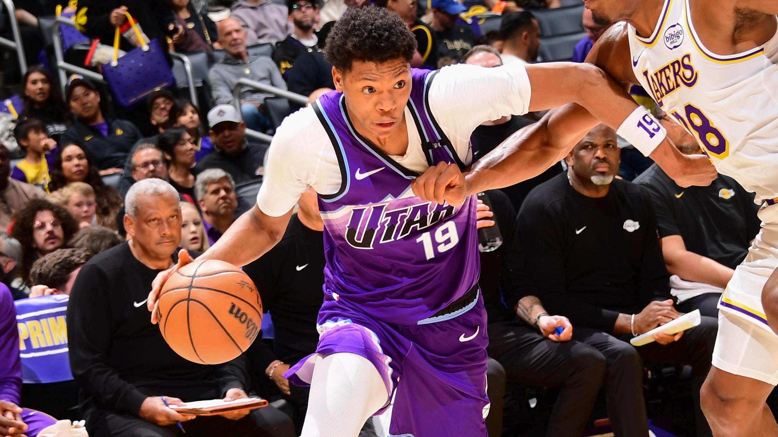 Utah Jazz v Los Angeles Lakers
