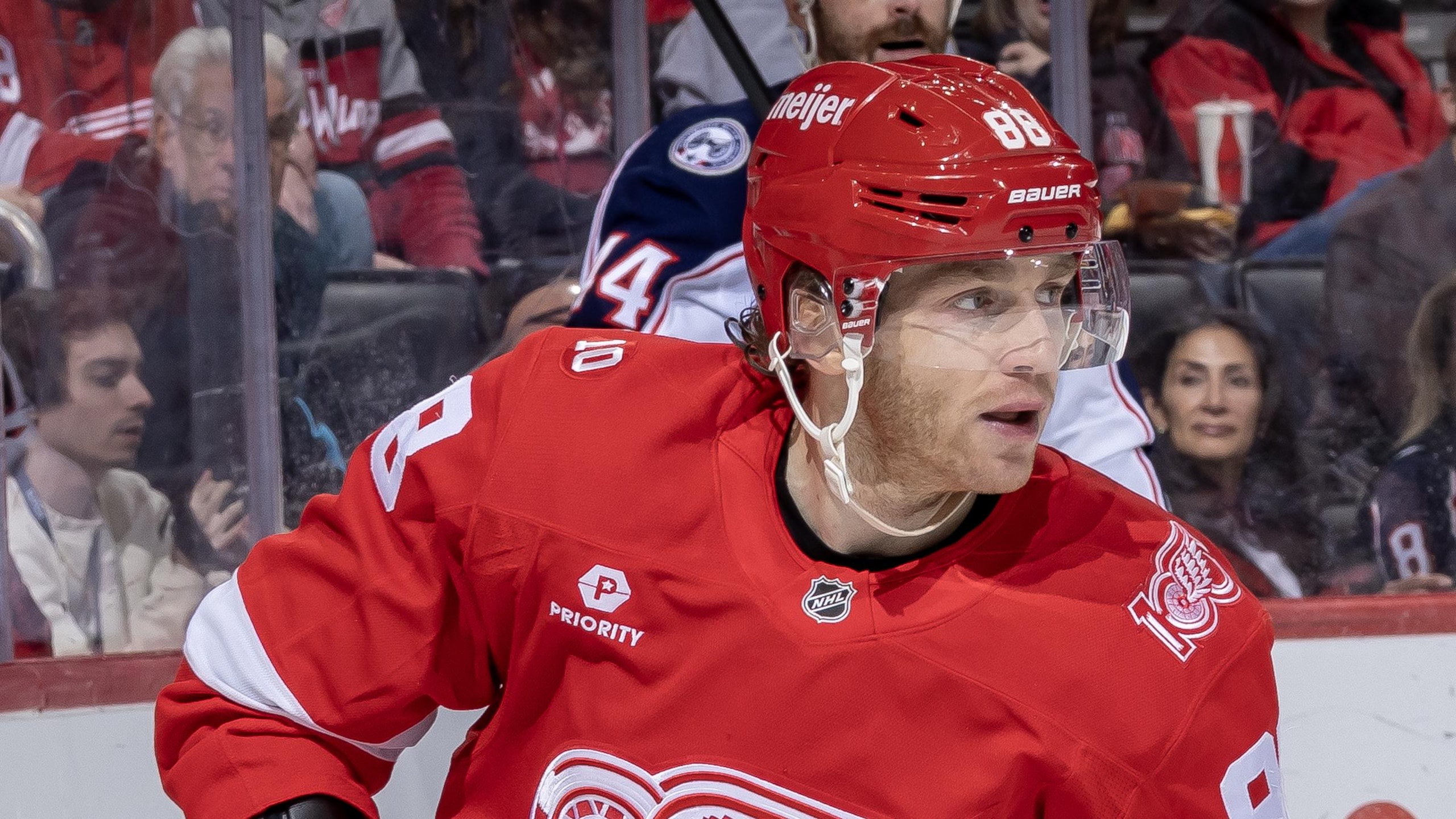 Columbus Blue Jackets v Detroit Red Wings