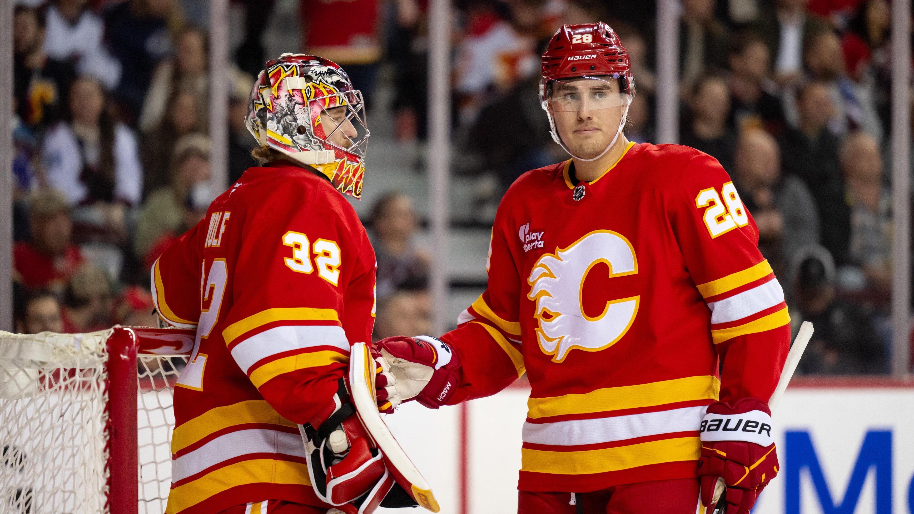 Colorado Avalanche v Calgary Flames Colorado Avalanche v Calgary Flames