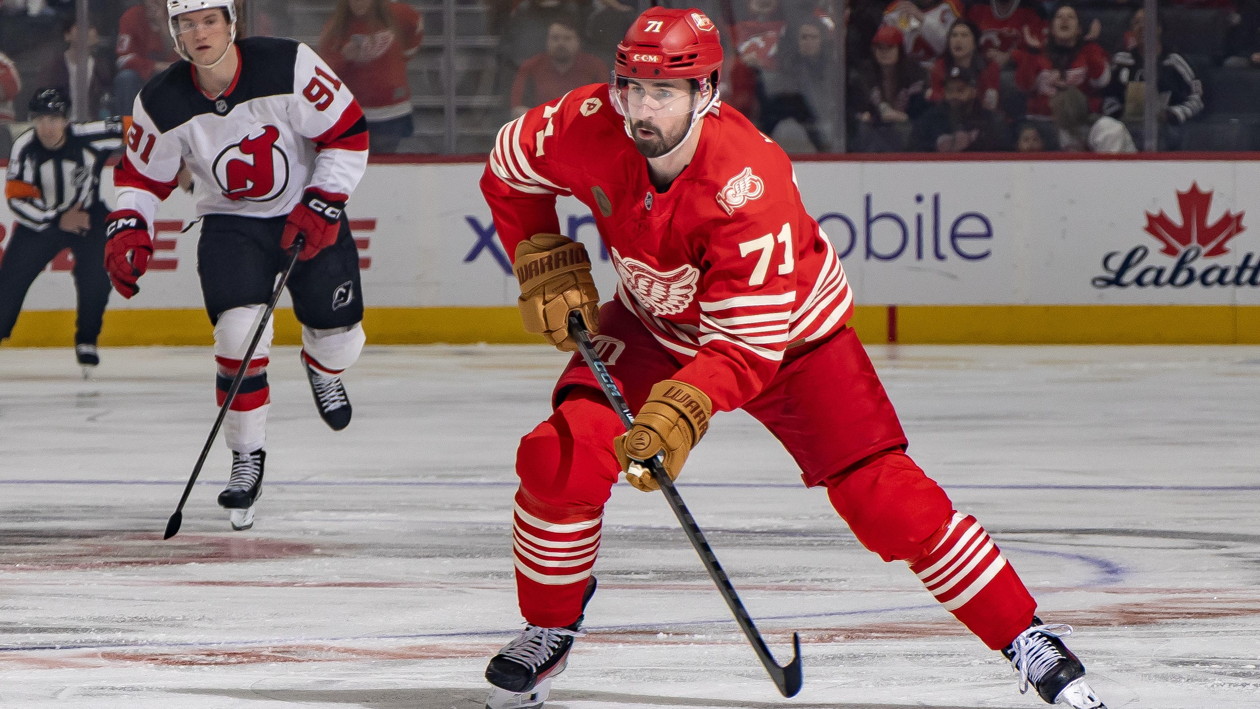 New Jersey Devils v Detroit Red Wings