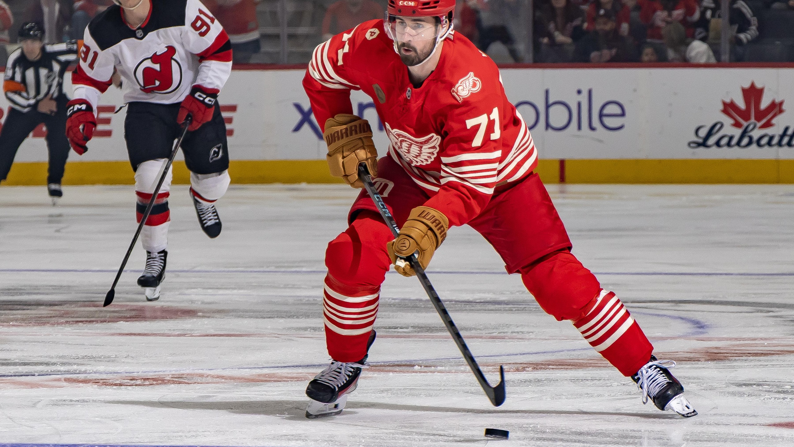 New Jersey Devils v Detroit Red Wings