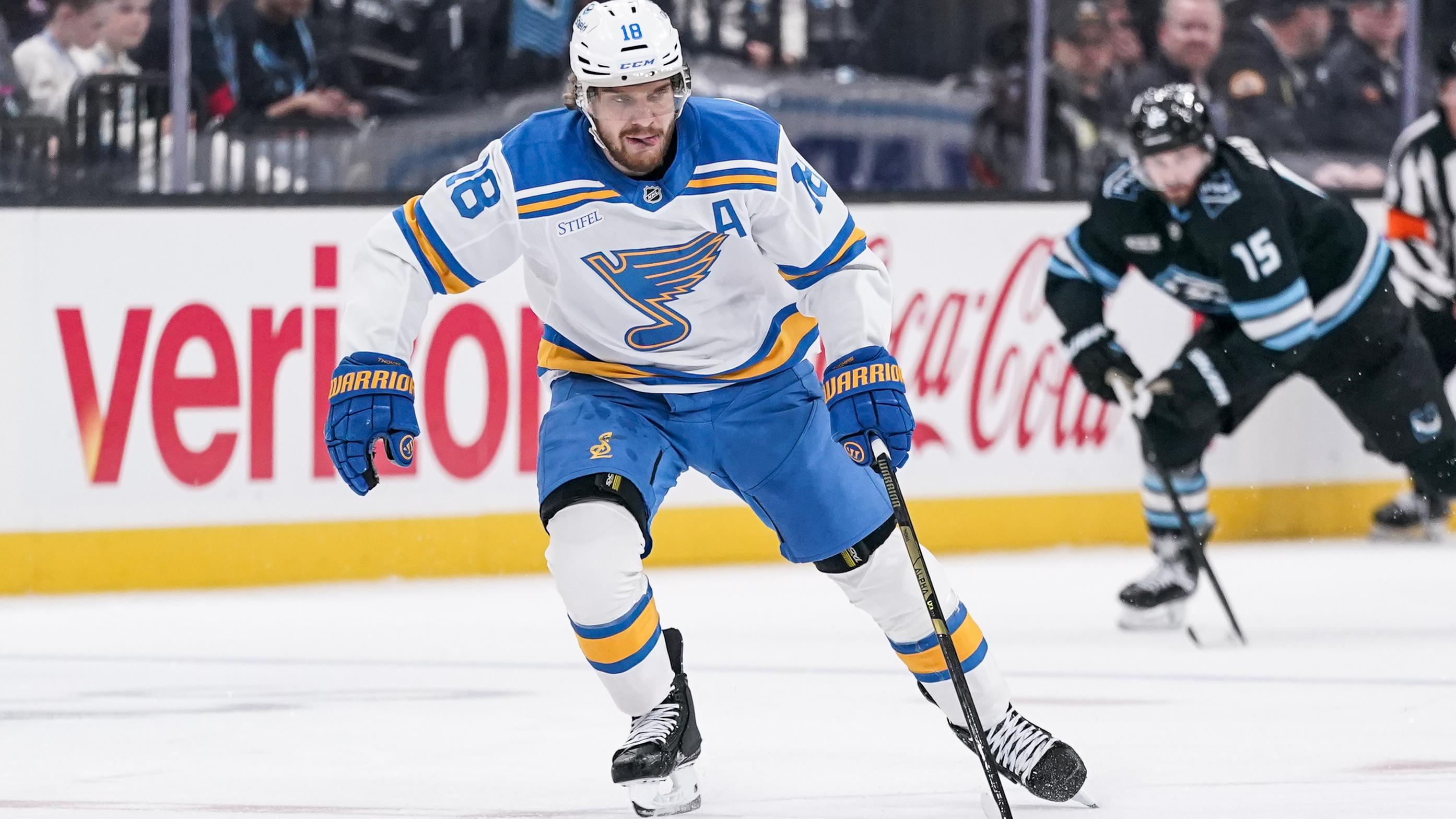 NHL: APR 16 Blues at Mammoth