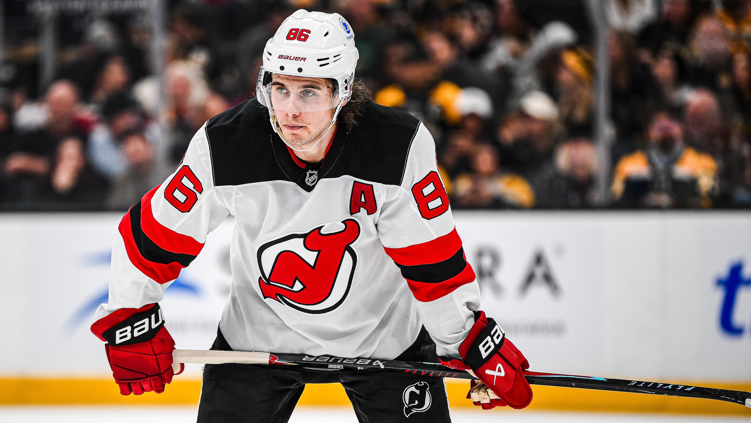 New Jersey Devils v Boston Bruins New Jersey Devils v Boston Bruins