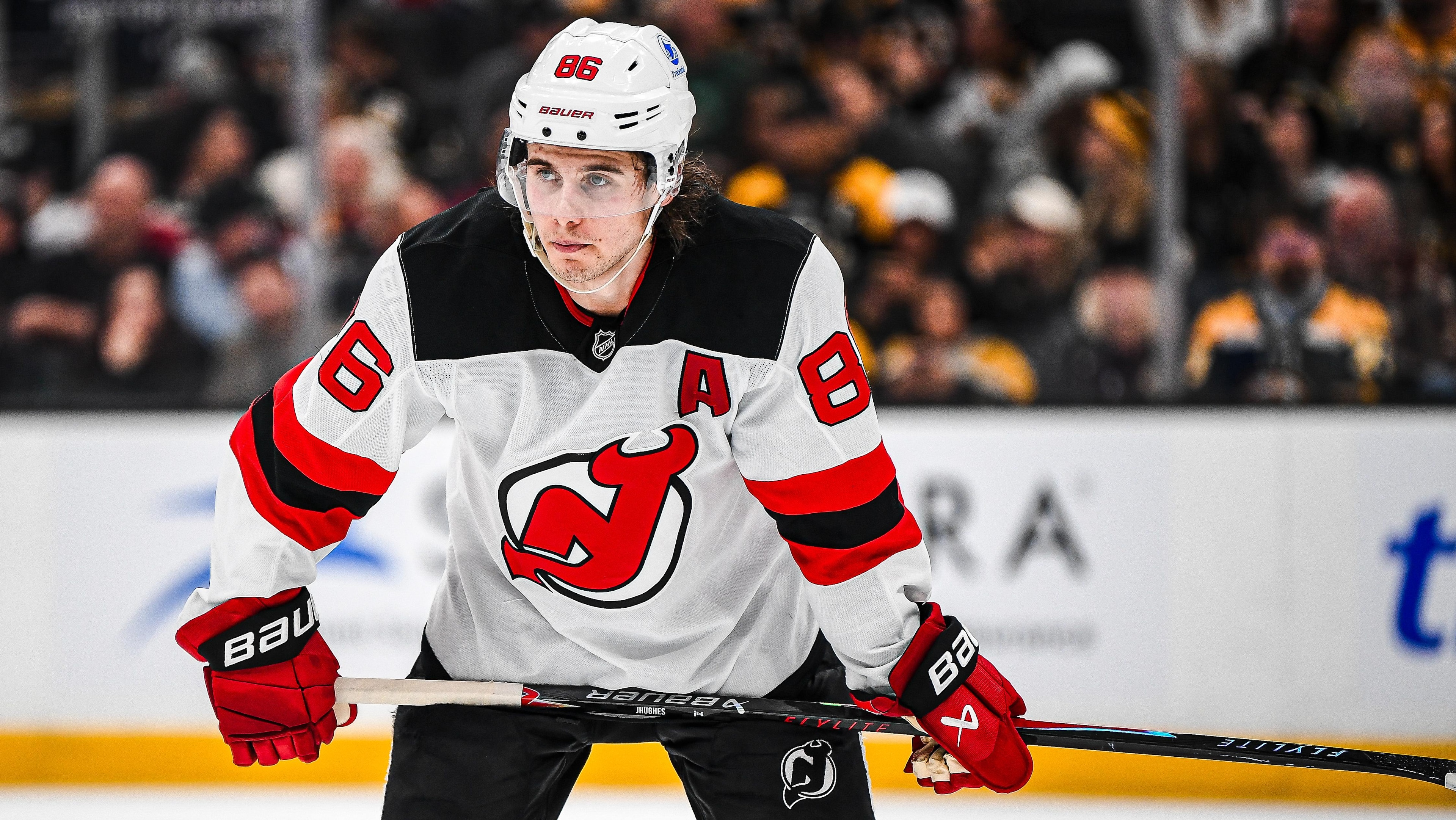 New Jersey Devils v Boston Bruins New Jersey Devils v Boston Bruins