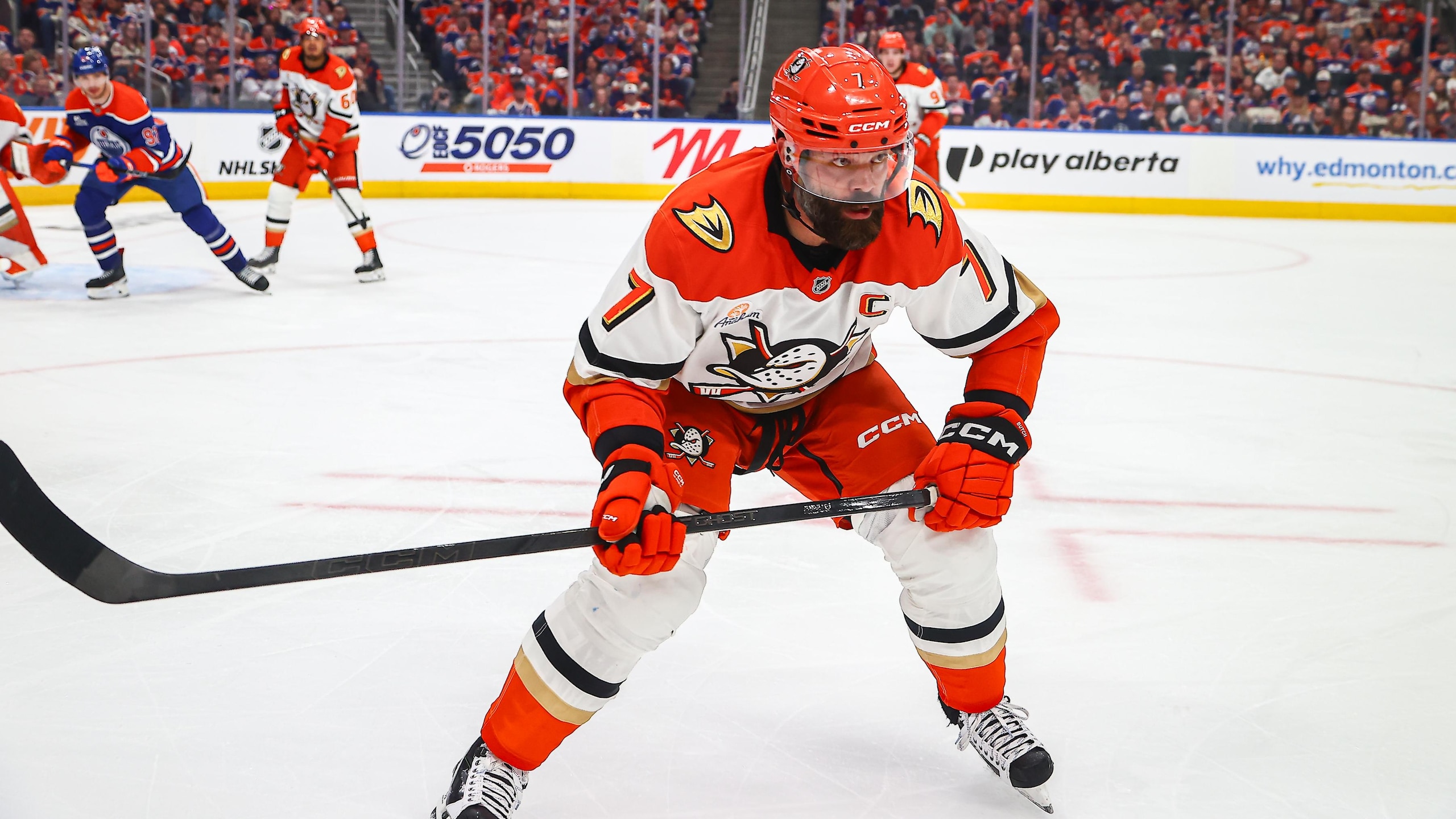 NHL: APR 20 Playoffs First Round Ducks at Oilers