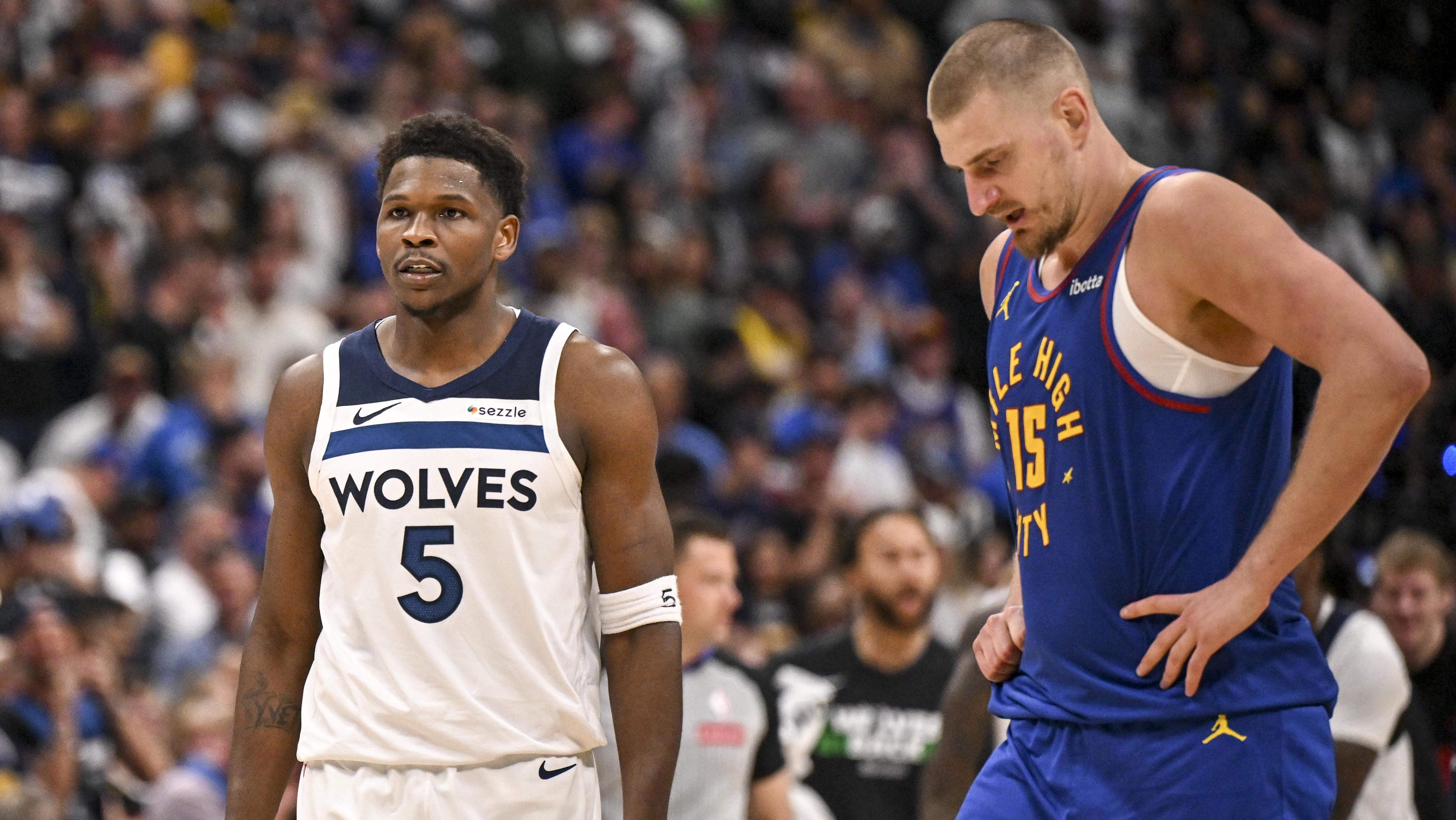 DENVER NUGGETS VS MINNESOTA TIMBERWOLVES, NBA PLAYOFFS