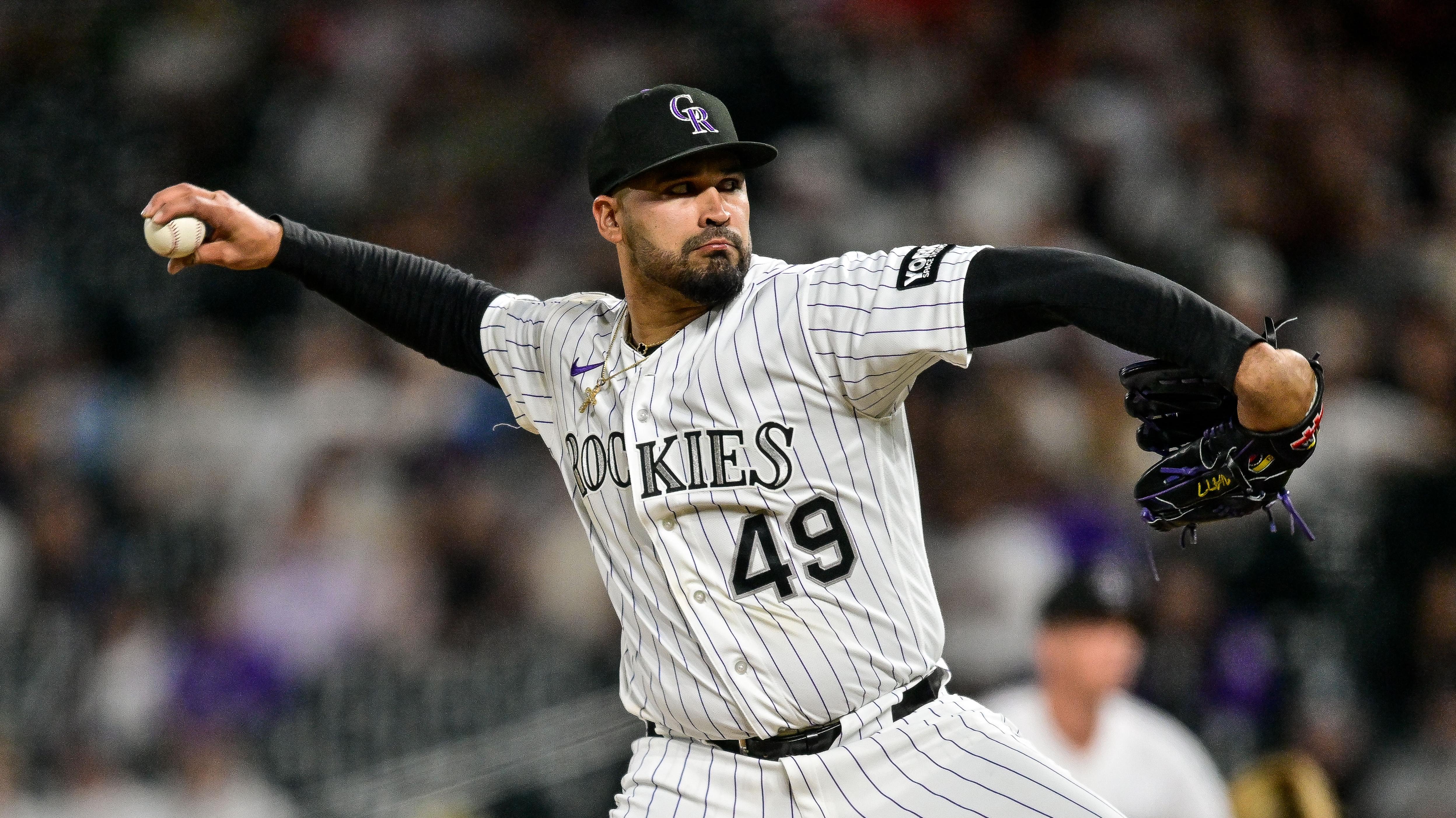 MLB: APR 22 Padres at Rockies