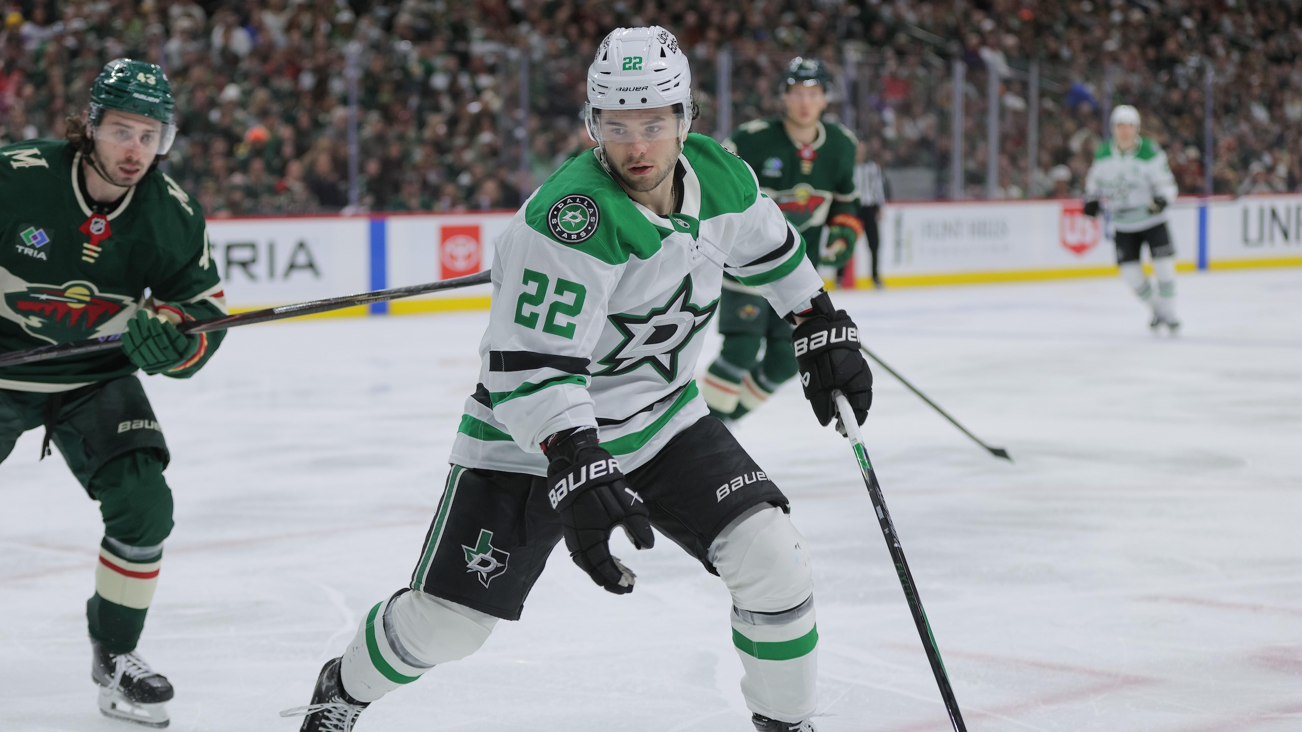 NHL: APR 25 Playoffs First Round Stars at Wild