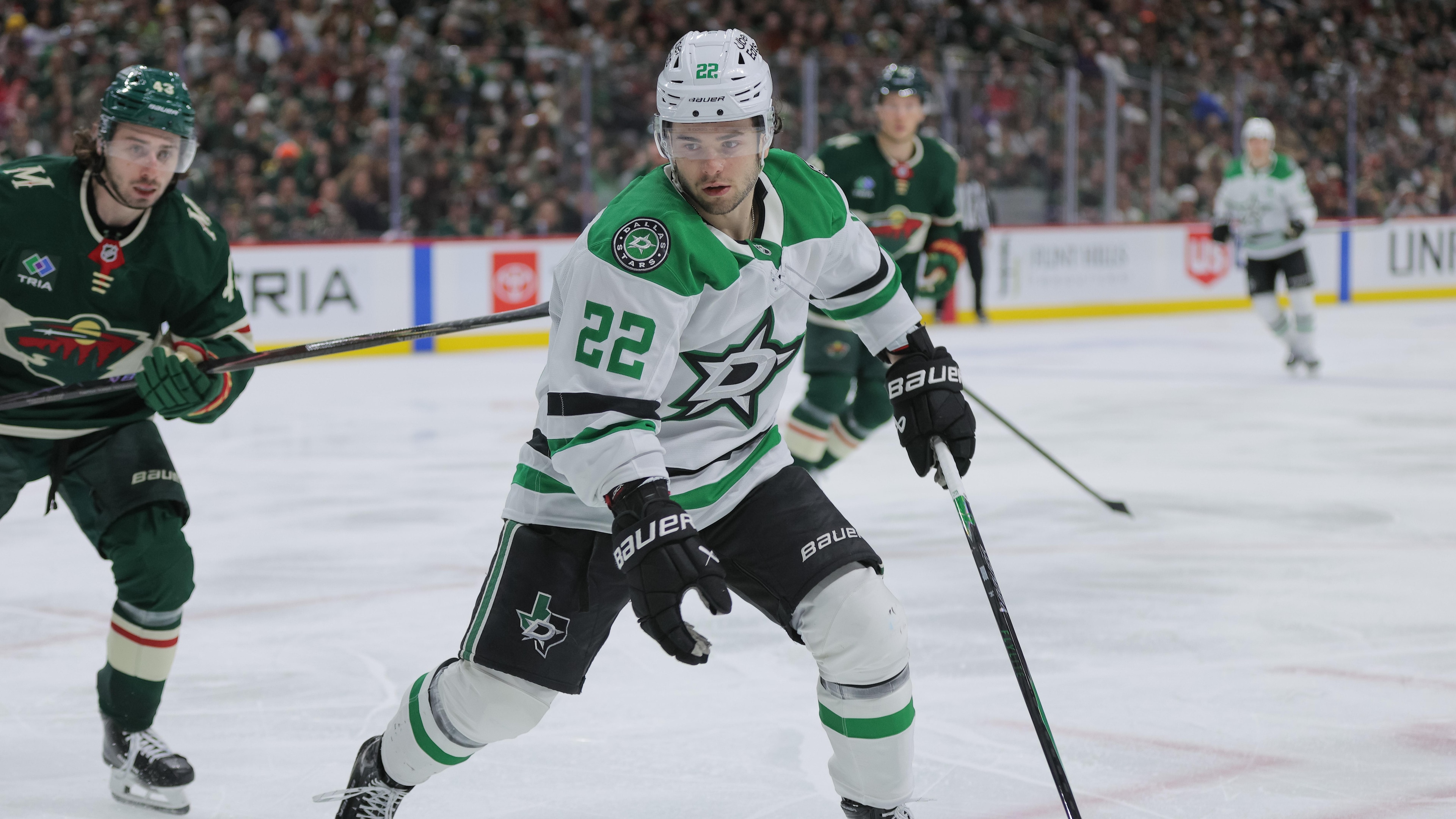 NHL: APR 25 Playoffs First Round Stars at Wild