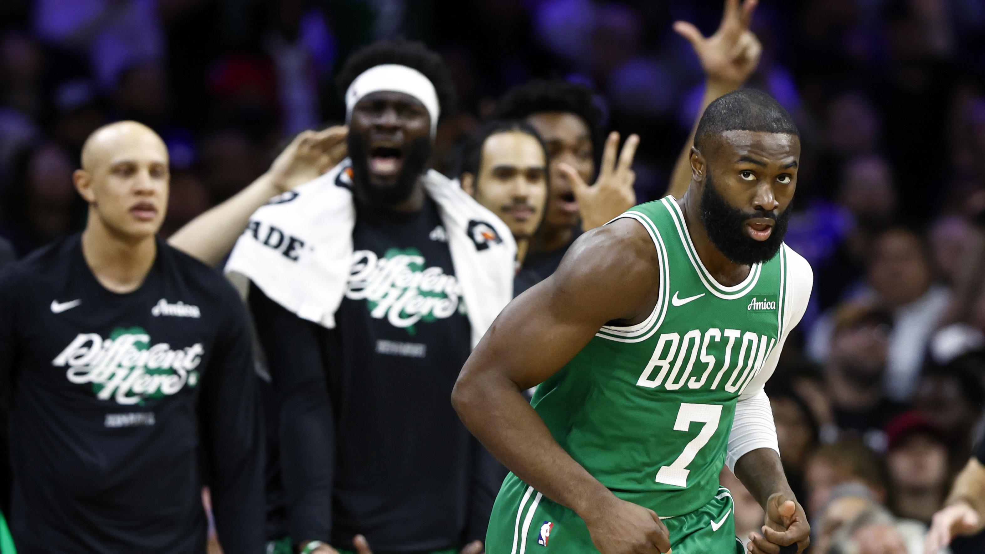 Payton Pritchard and the Celtics spoil Joel Embiid's return, take 3-1 series lead with convincing Game 4 win