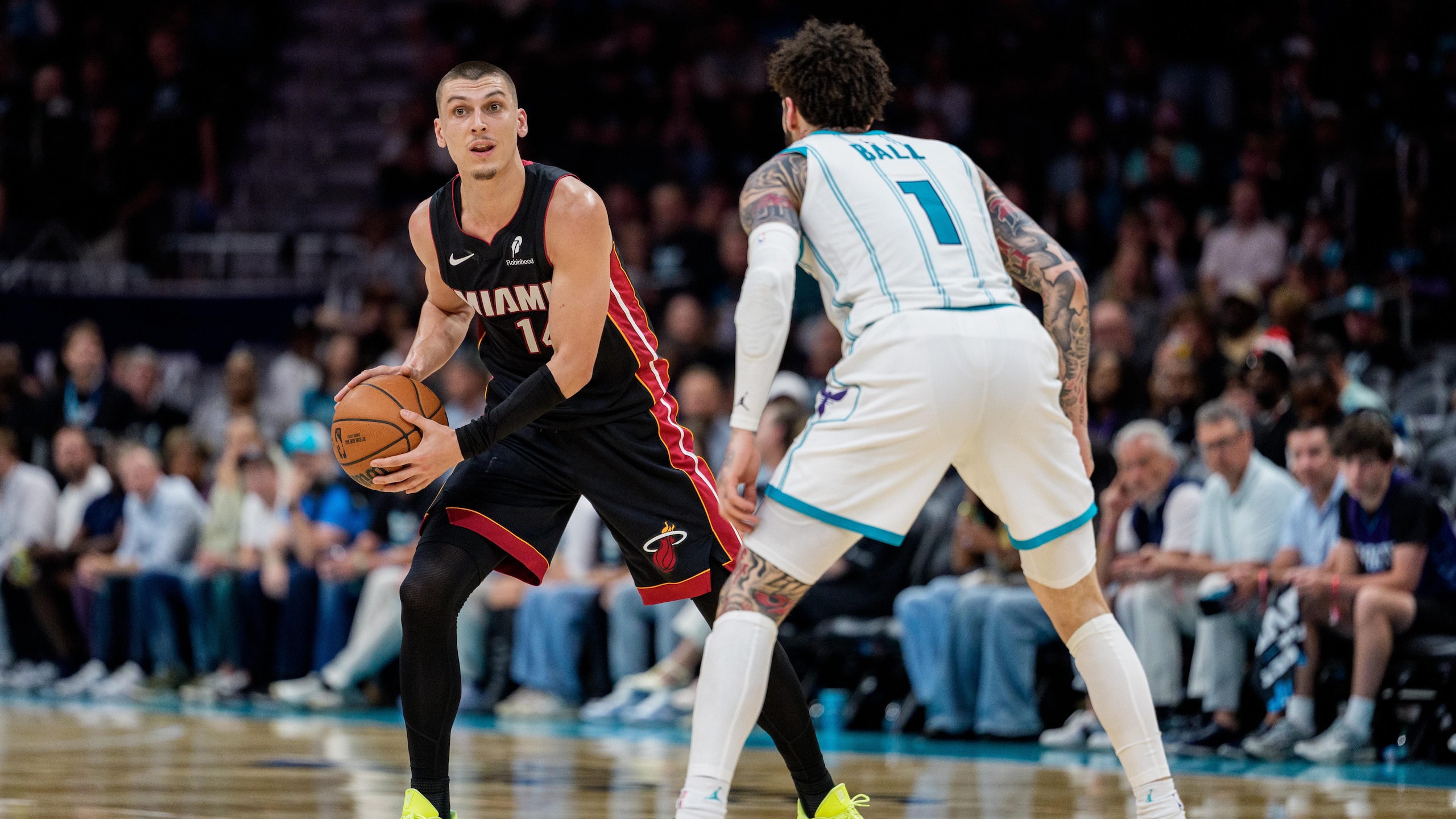 Miami Heat v Charlotte Hornets - Play-In Tournament