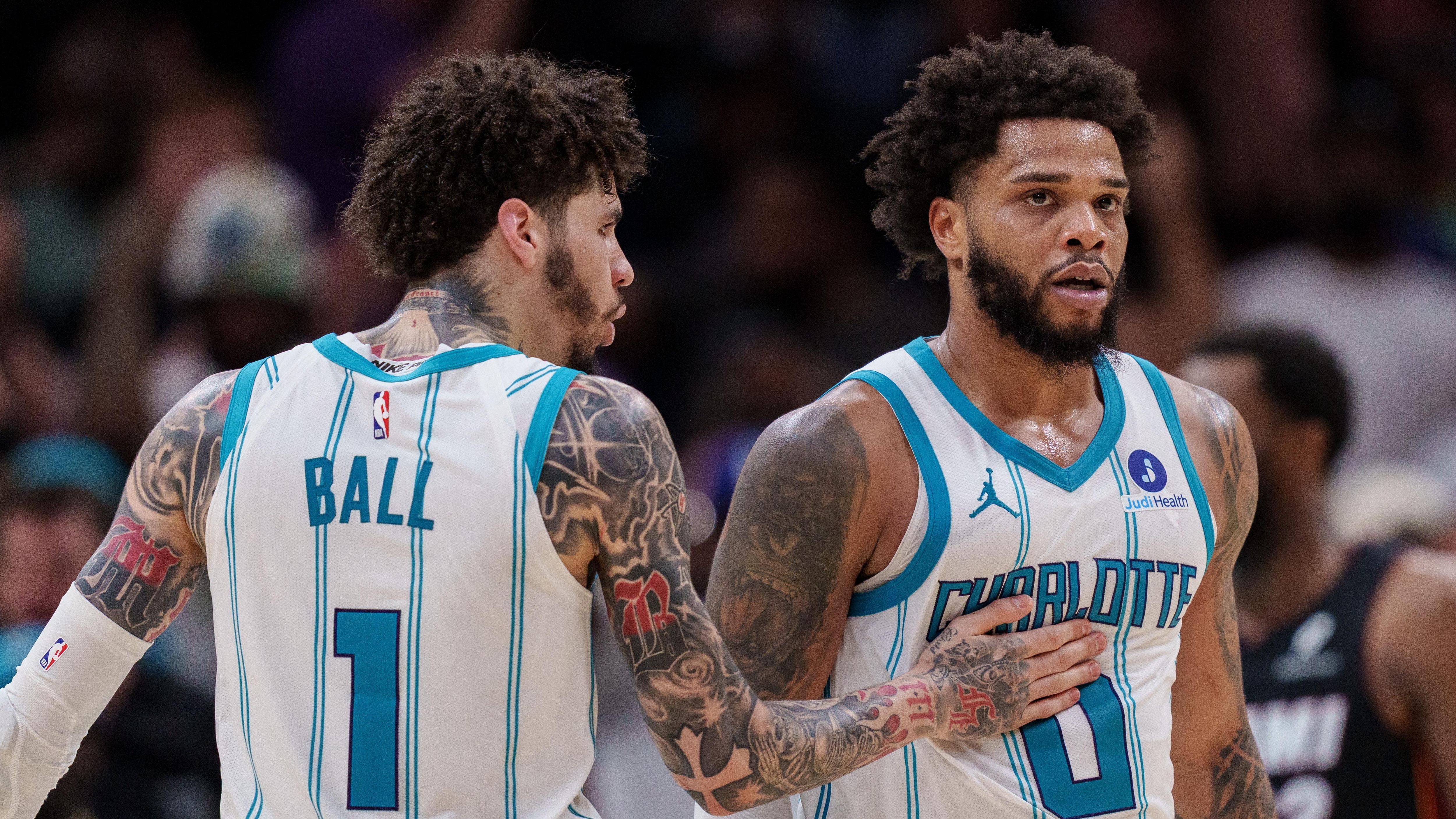Miami Heat v Charlotte Hornets - Play-In Tournament
