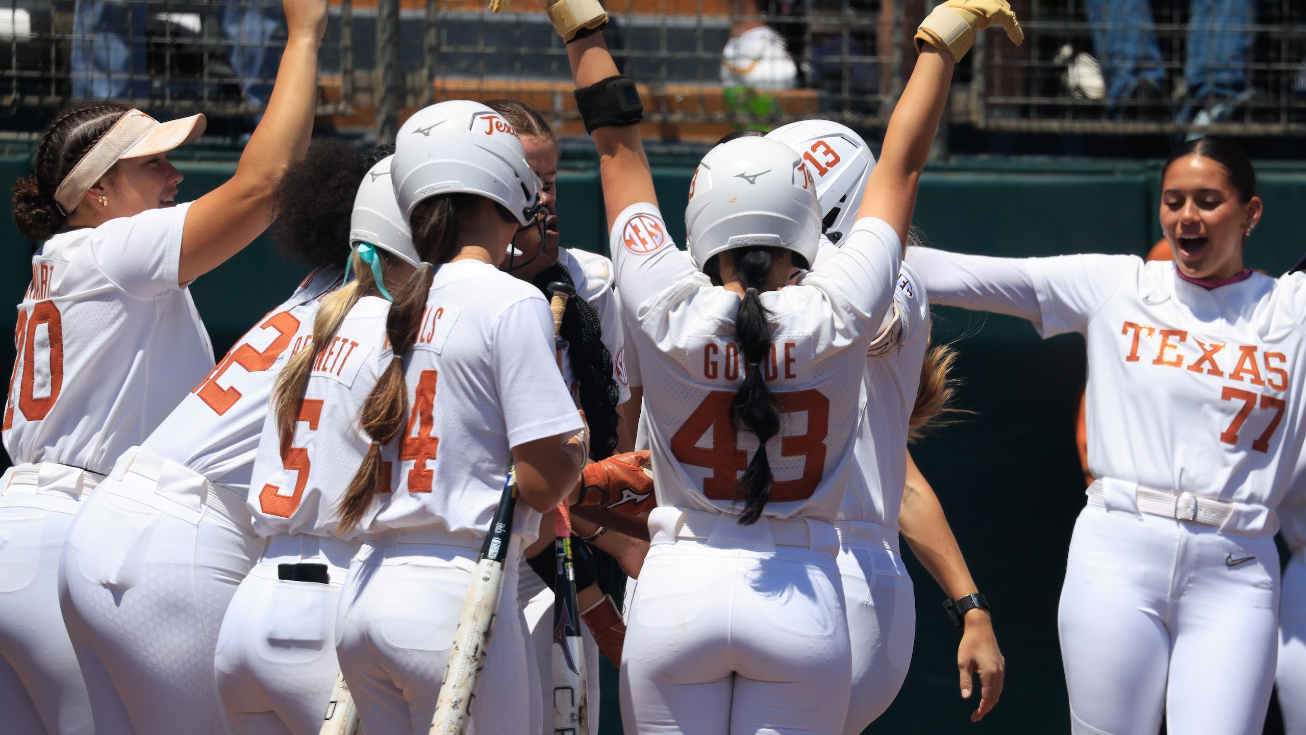 COLLEGE SOFTBALL: MAY 02 Arkansas at Texas