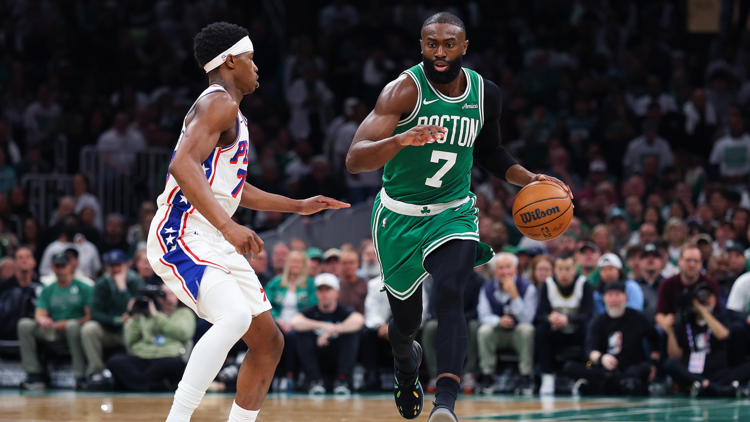 Philadelphia 76ers v Boston Celtics - Game Seven