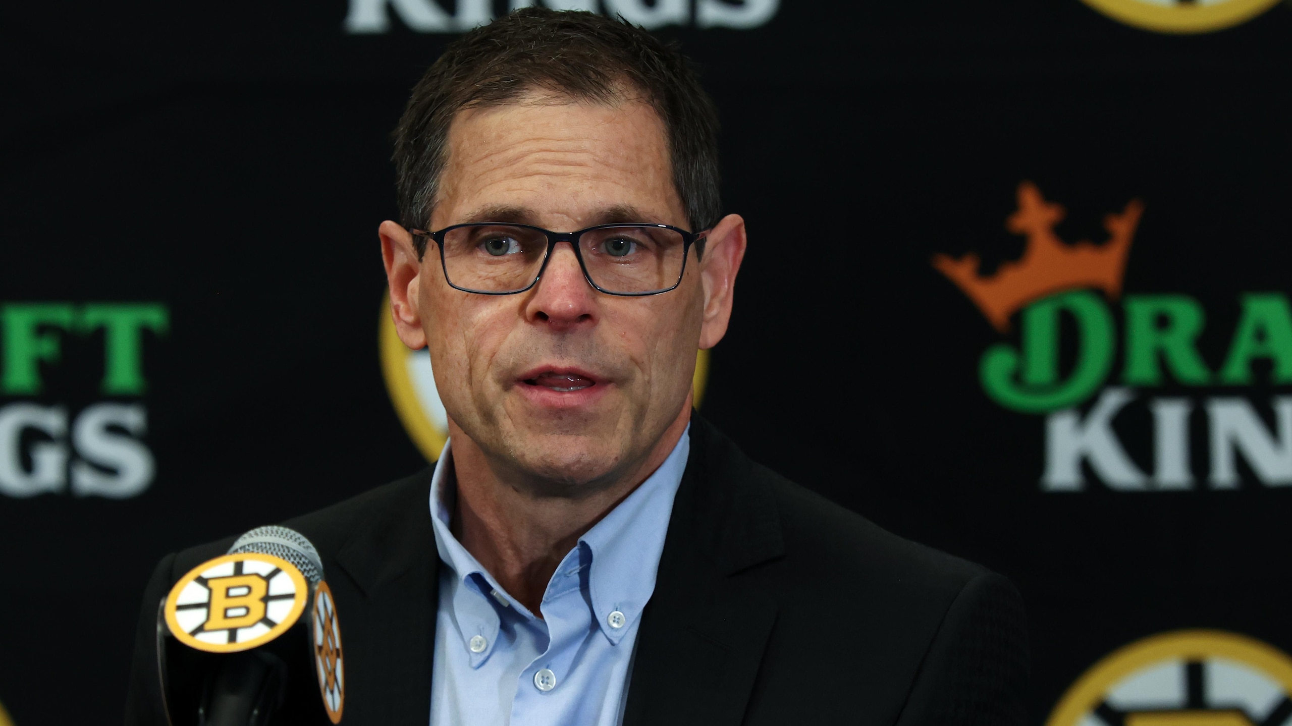 At wrap-up press conference, Bruins' front office encouraged by team's upward trajectory