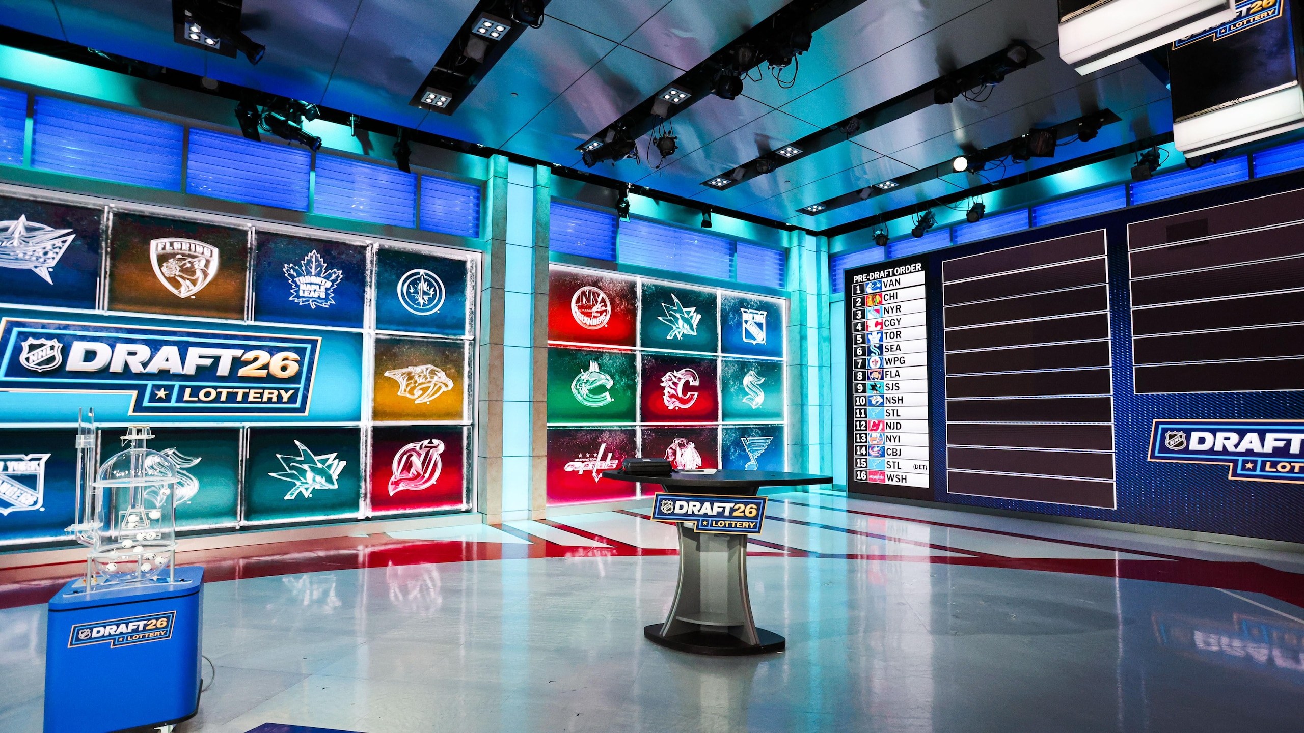 2026 NHL Draft Lottery