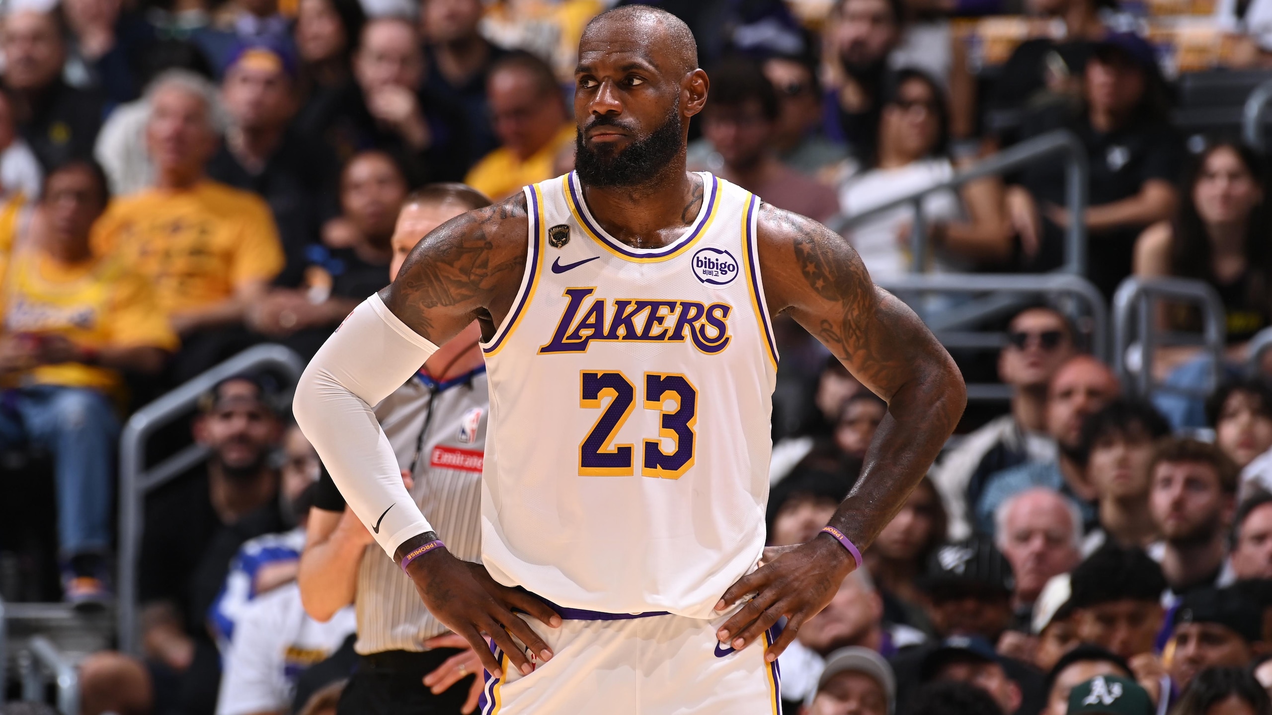 Oklahoma City Thunder v Los Angeles Lakers - Game Three