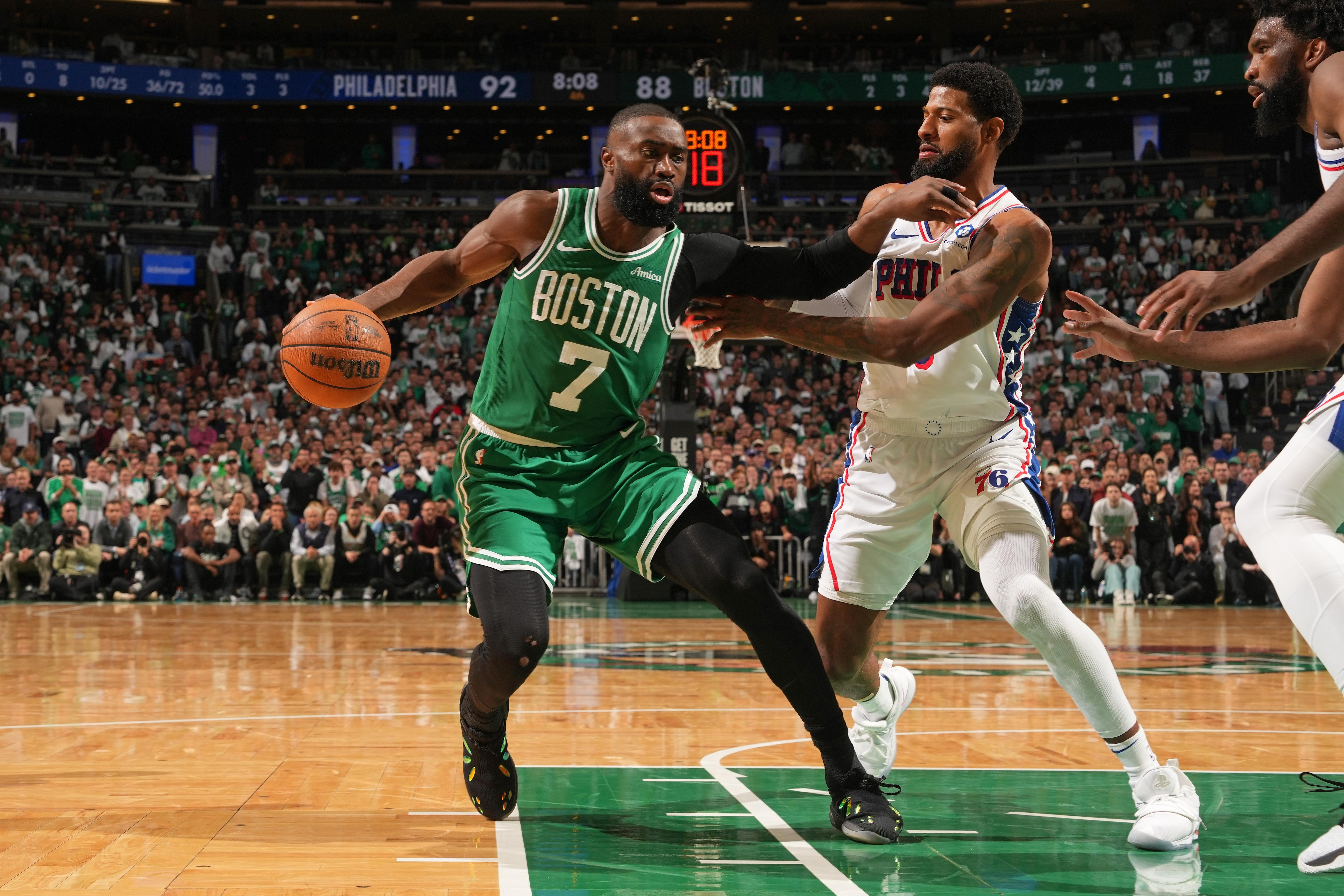 Philadelphia 76ers v Boston Celtics - Game Seven Philadelphia 76ers v Boston Celtics - Game Seven
