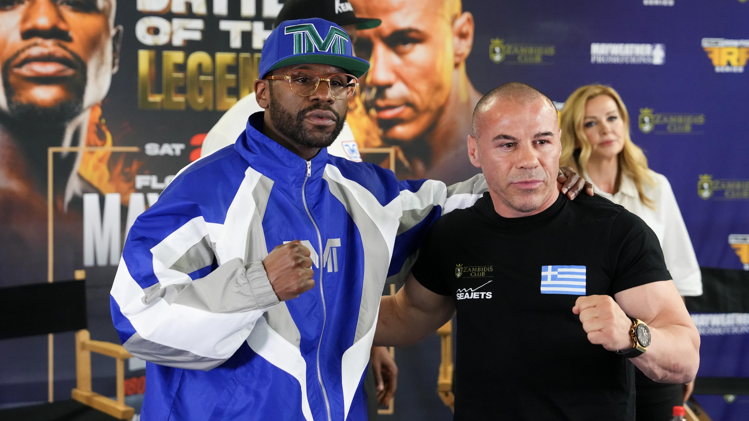 Floyd Mayweather Jr. v Mike Zambidis - News Conference