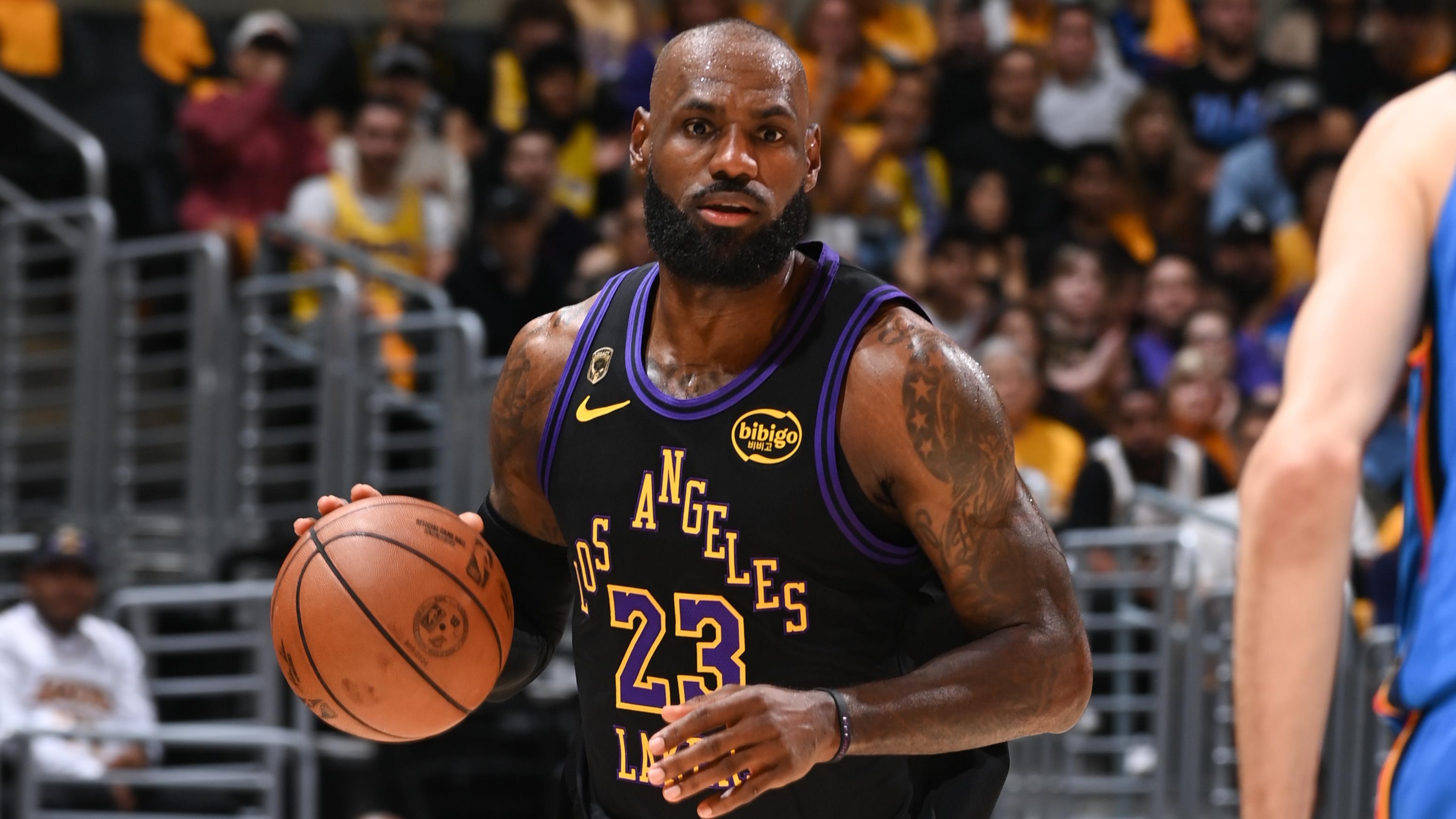 Oklahoma City Thunder v Los Angeles Lakers - Game Four Oklahoma City Thunder v Los Angeles Lakers - Game Four