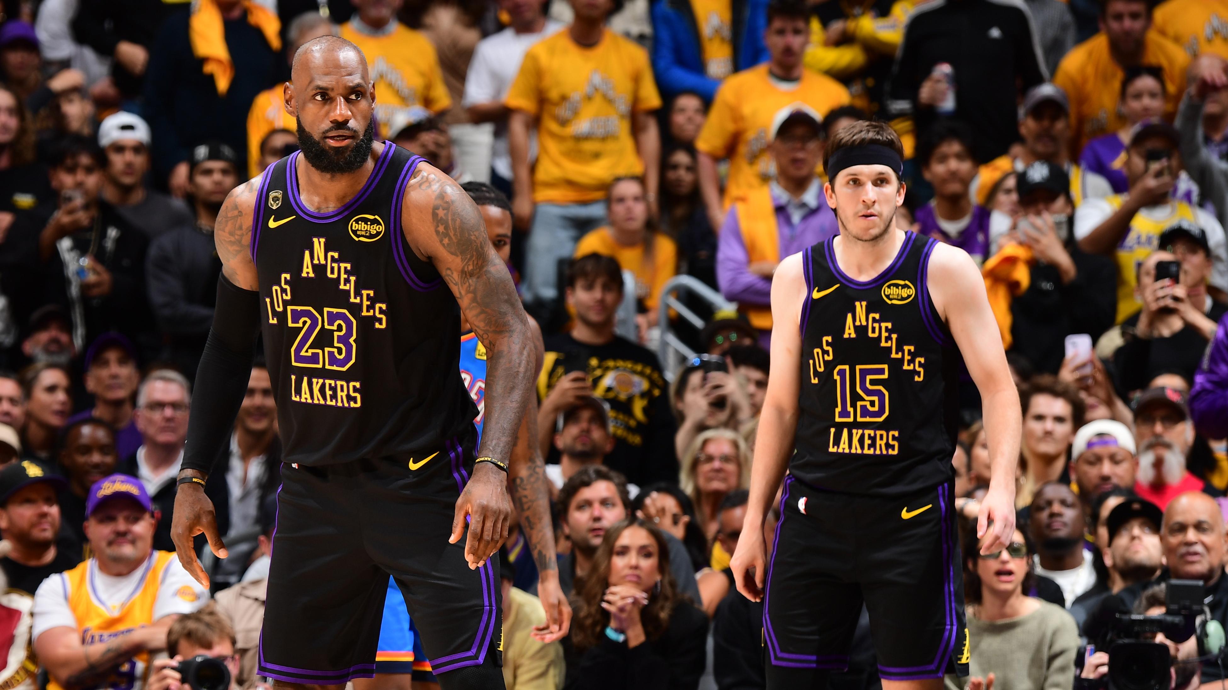 Oklahoma City Thunder v Los Angeles Lakers - Game Four Oklahoma City Thunder v Los Angeles Lakers - Game Four