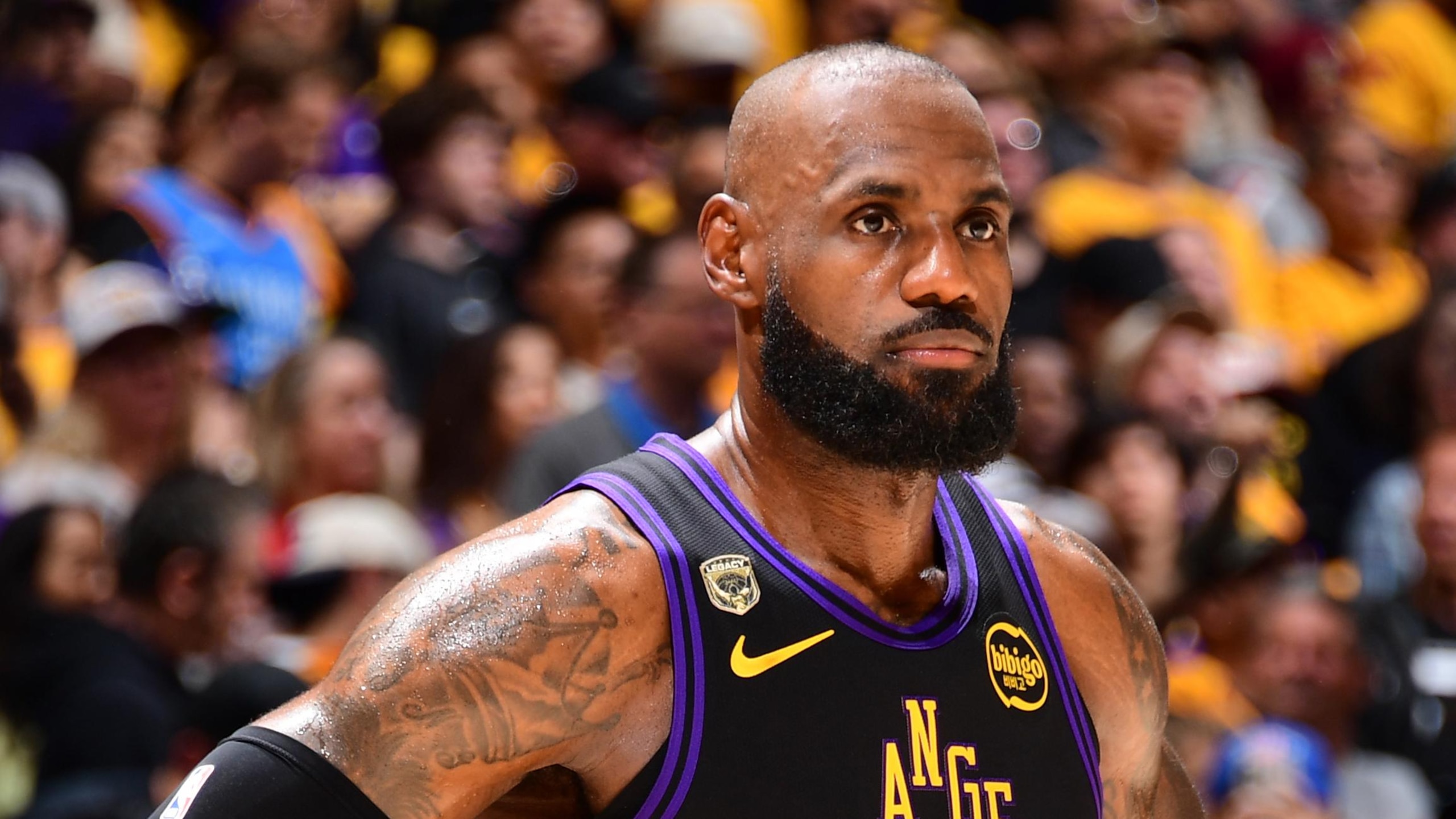 Oklahoma City Thunder v Los Angeles Lakers - Game Four Oklahoma City Thunder v Los Angeles Lakers - Game Four
