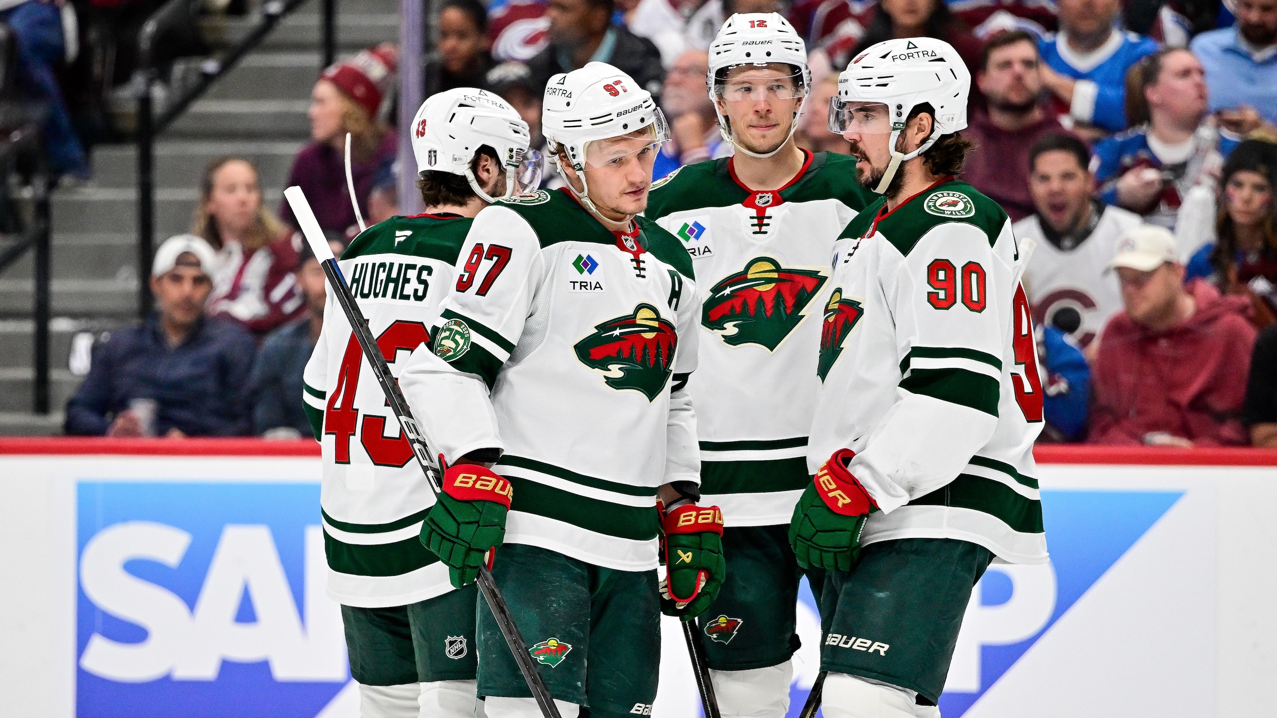 NHL: MAY 13 Playoffs Second Round Wild at Avalanche