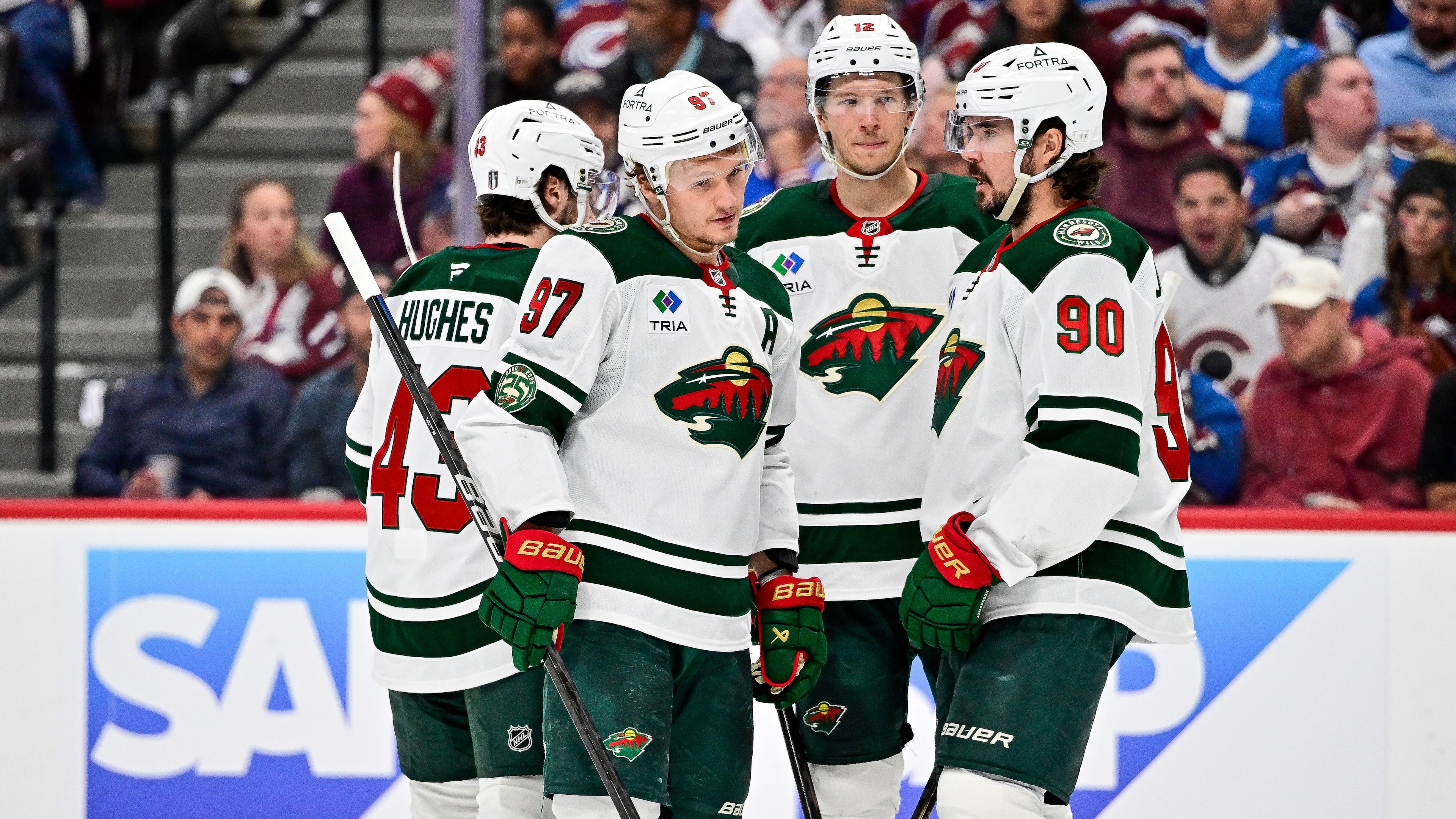 NHL: MAY 13 Playoffs Second Round Wild at Avalanche NHL: MAY 13 Playoffs Second Round Wild at Avalanche