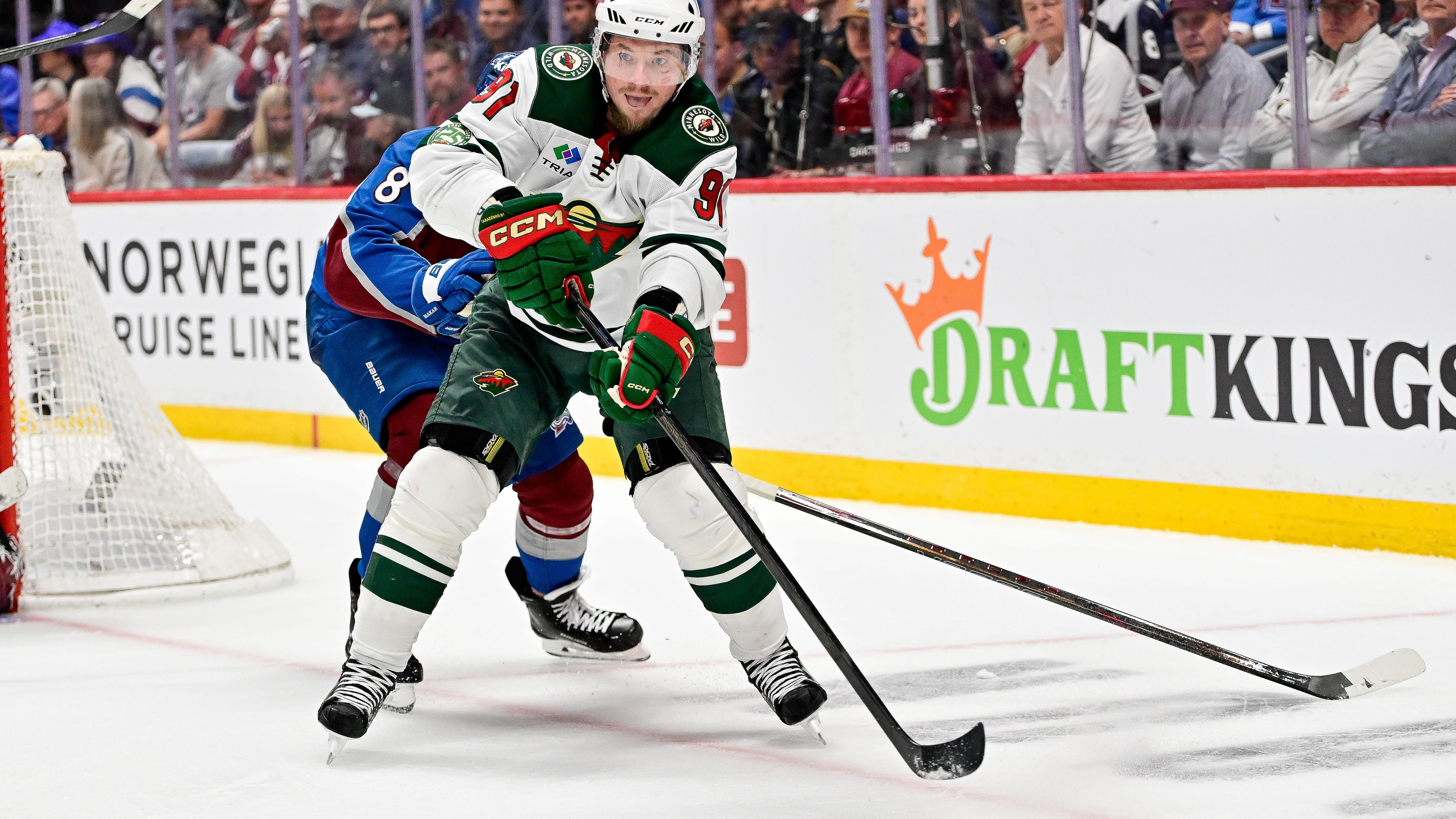 NHL: MAY 13 Playoffs Second Round Wild at Avalanche